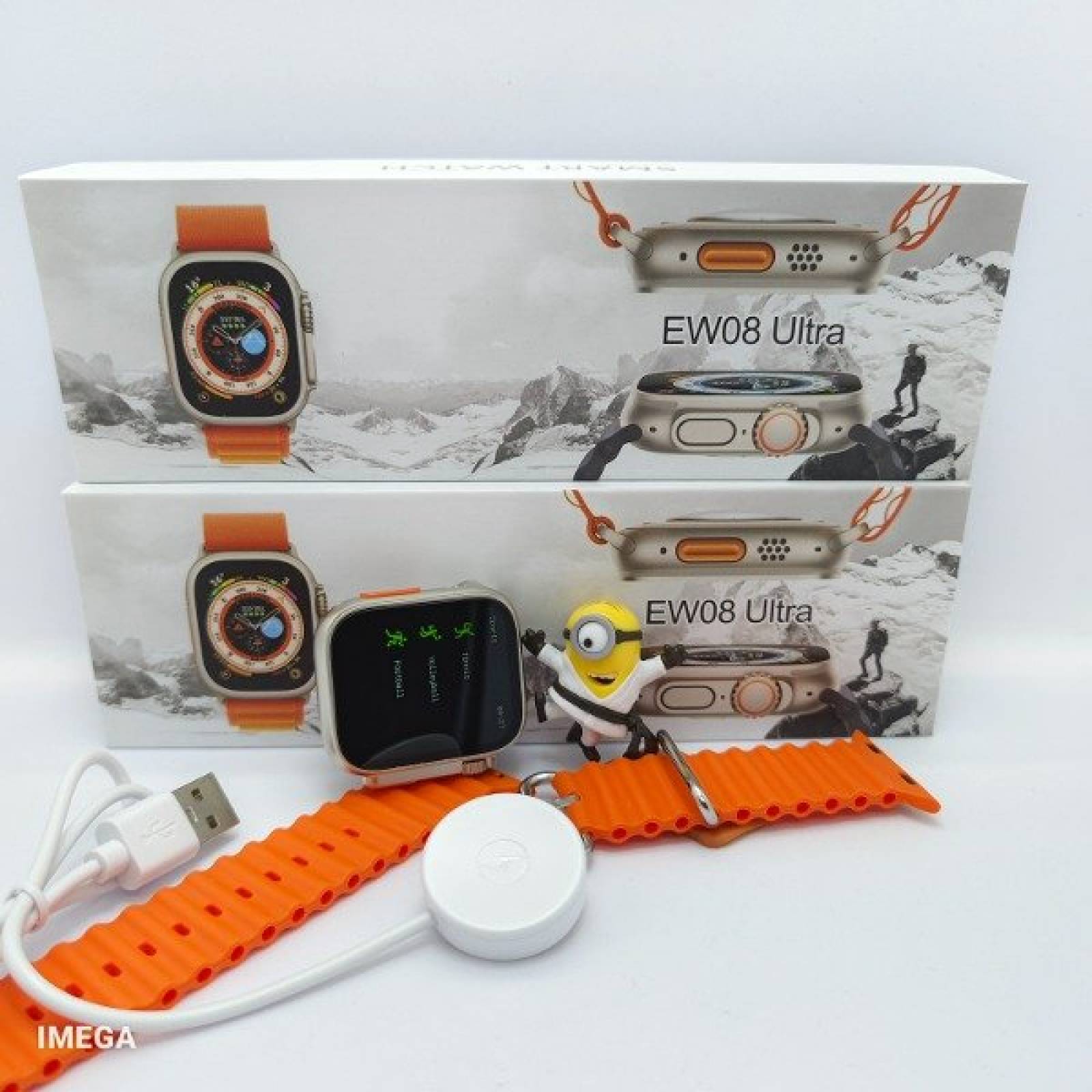 Reloj Smart Watch X8 Ultra Carga Inalambrica Y Contra El Agua