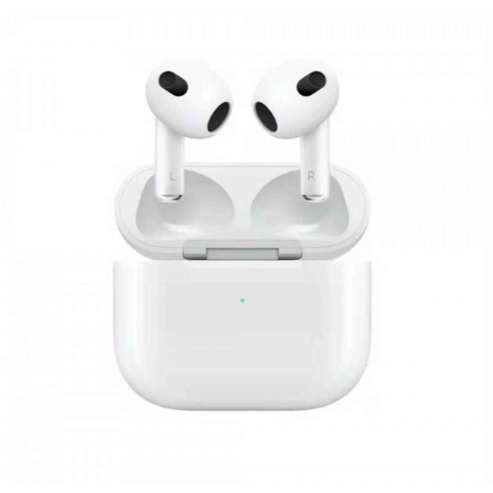 Apple AirPods (3ª generación) con caja de carga MagSafe.