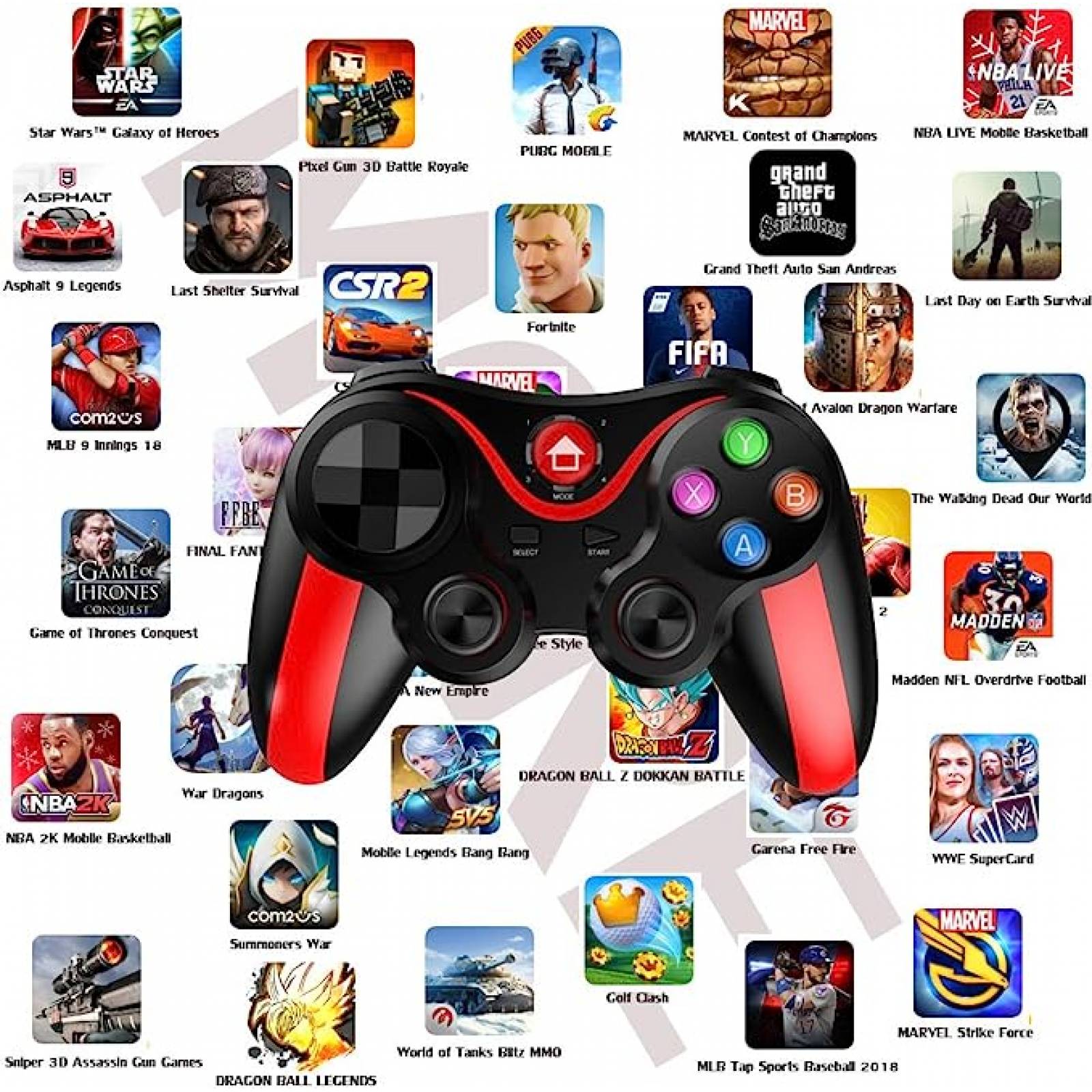 Control Gamepad Para Celular, Tablet V13