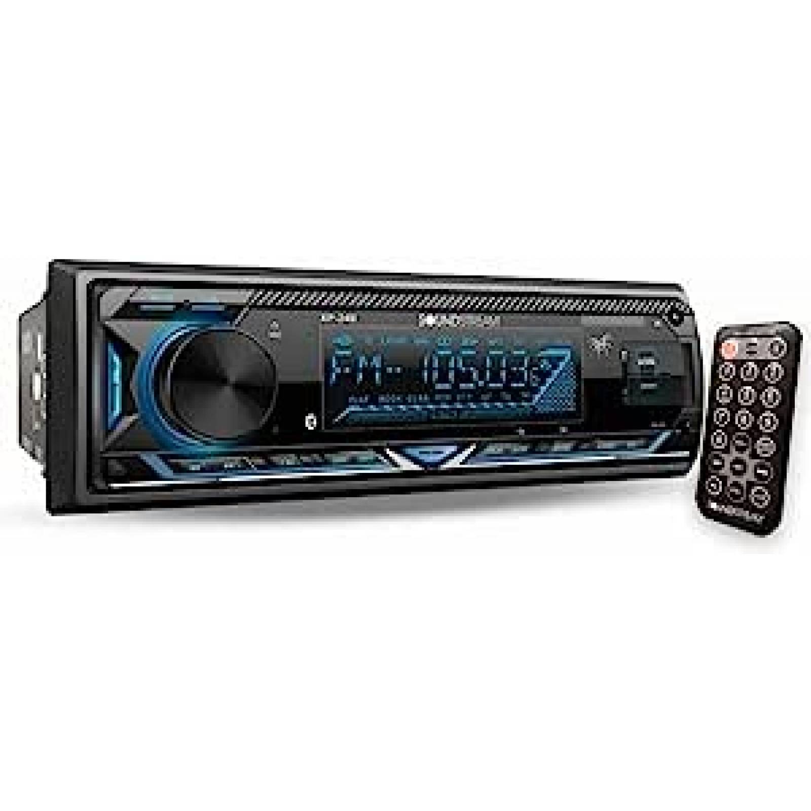 Autoestereo Soundstream Bluetooth Multicolor Usb Mp3 Vm-708B