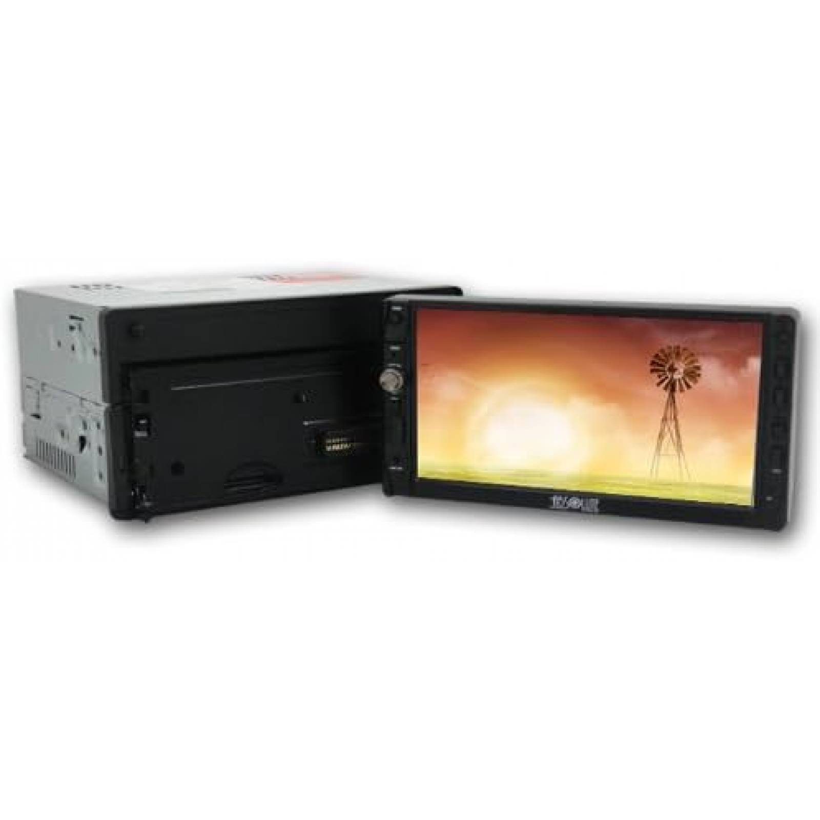 Autoestereo Steelpro Pantalla Led 7" Con Camara Trasera Xzr-072