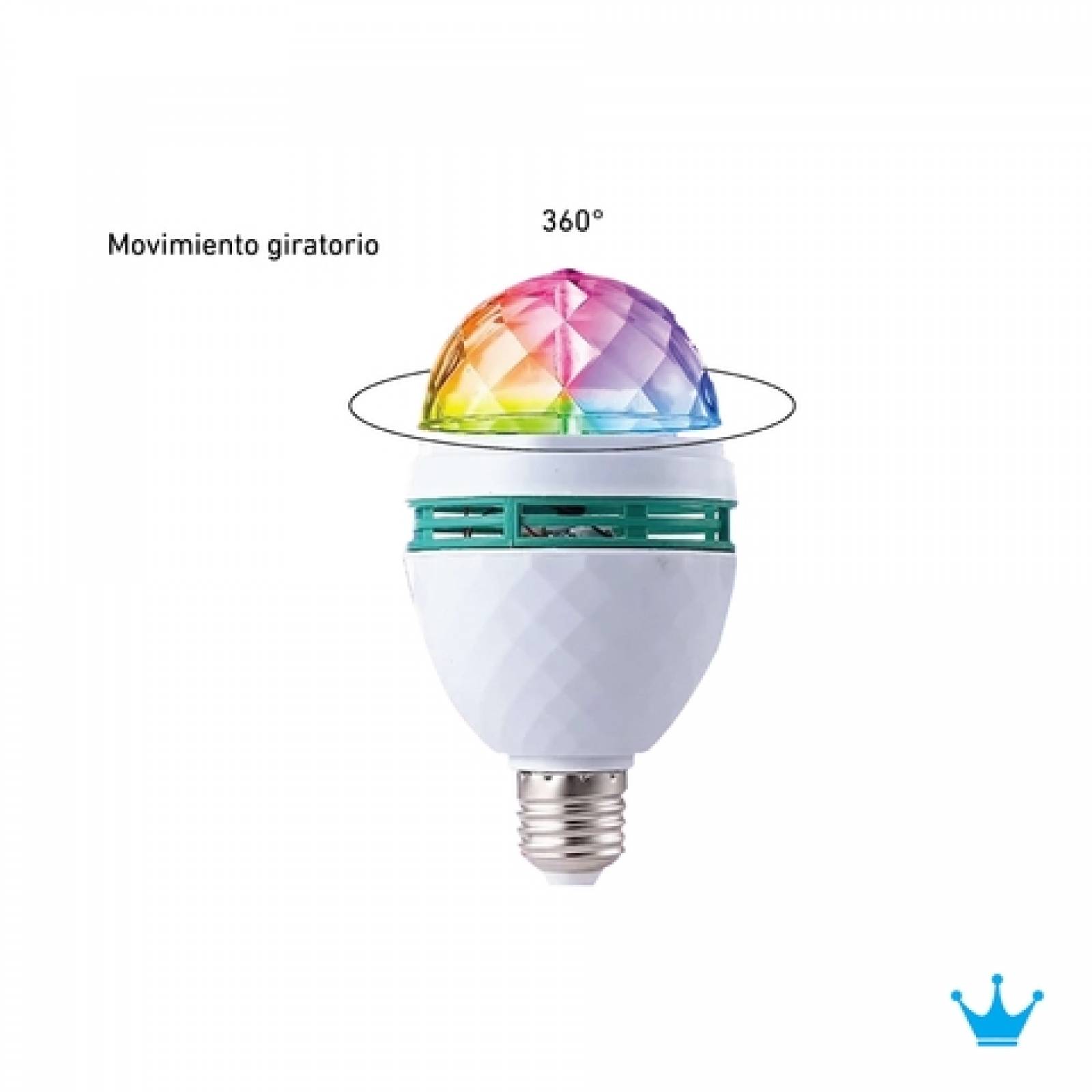 Foco Fiesta Multicolor Led Rgb