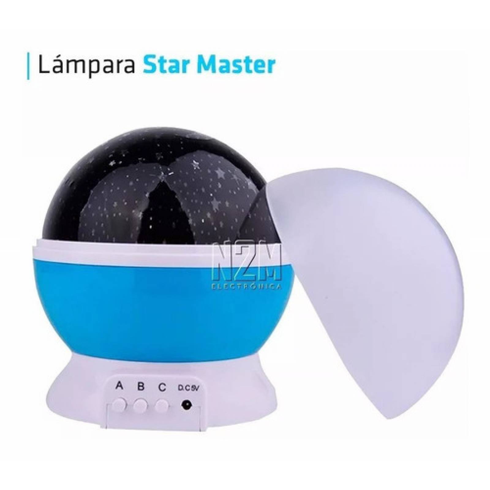 Lampara Estrellas Usb Noche Proyector Giratorio