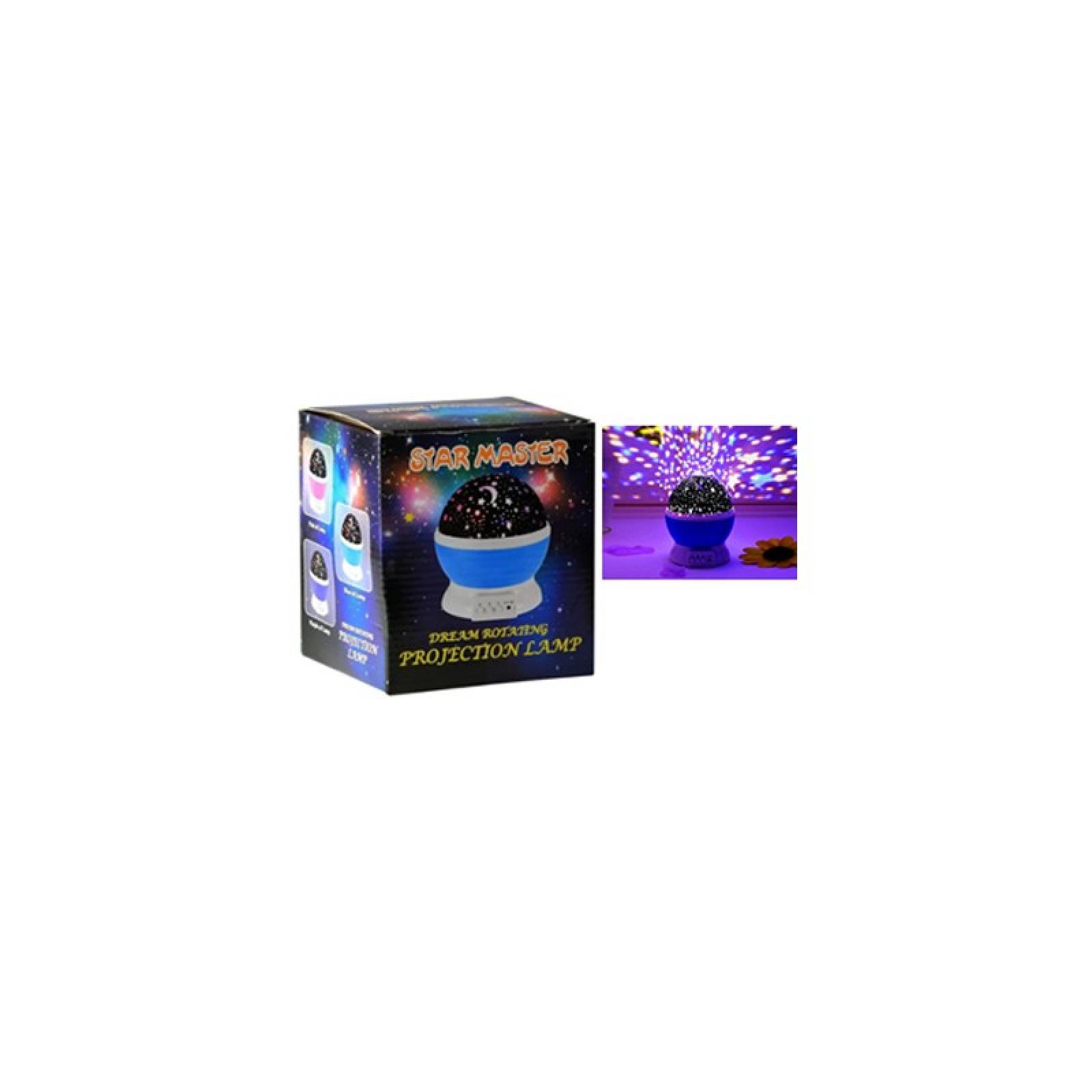 Lampara Estrellas Usb Noche Proyector Giratorio