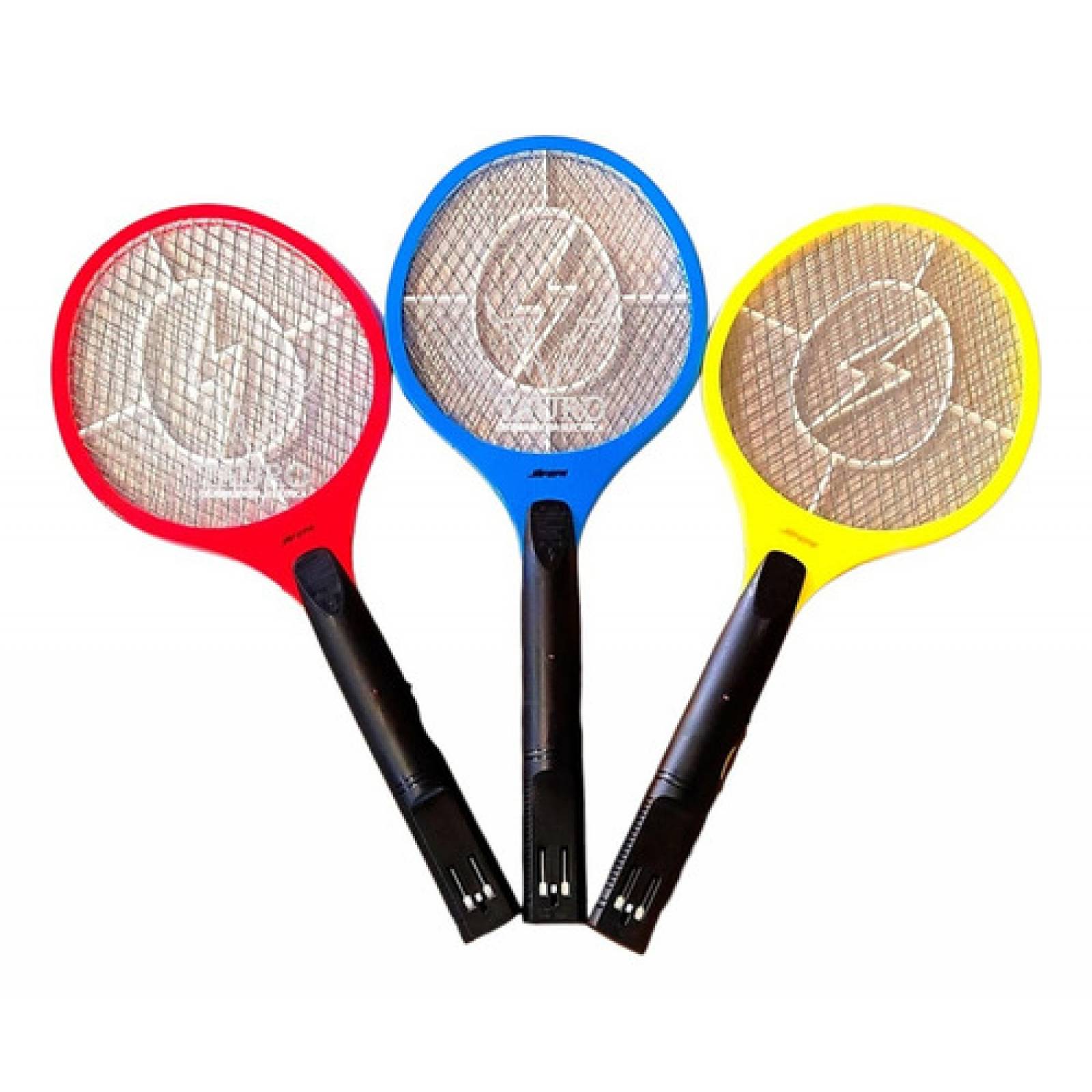 Raqueta Mata Moscas Y Mosquitos Recargable