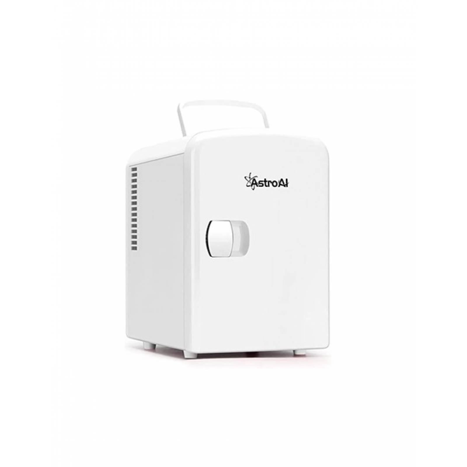Astroai Mini Refrigerador Portátil, Mini Nevera Electrónica Para El Skincare Color Rosa Y Blanco