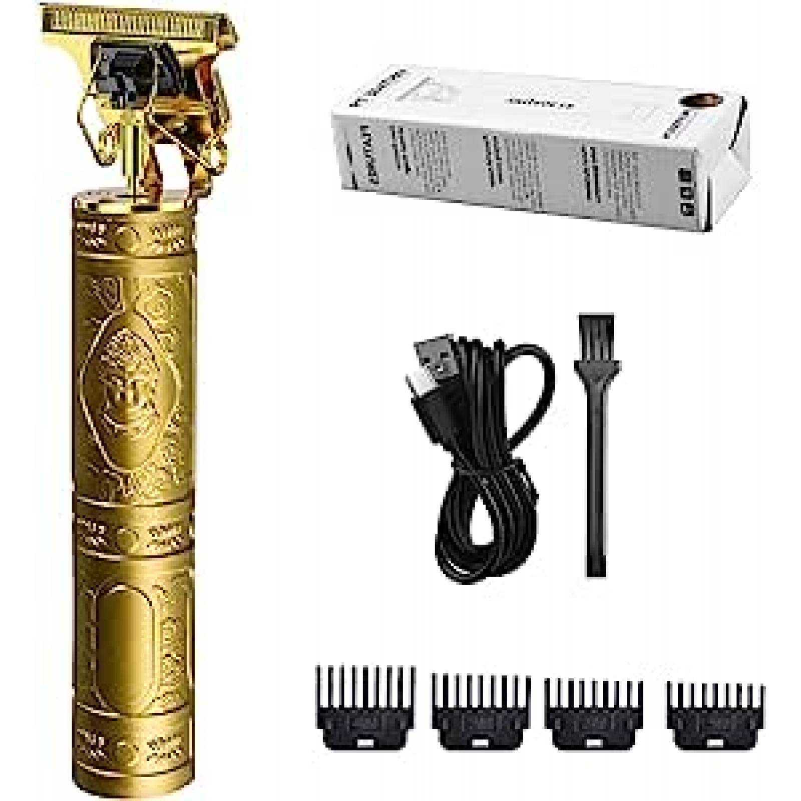 Maquina Cortadora De Cabello Inalmbrica Con Display Mr-086