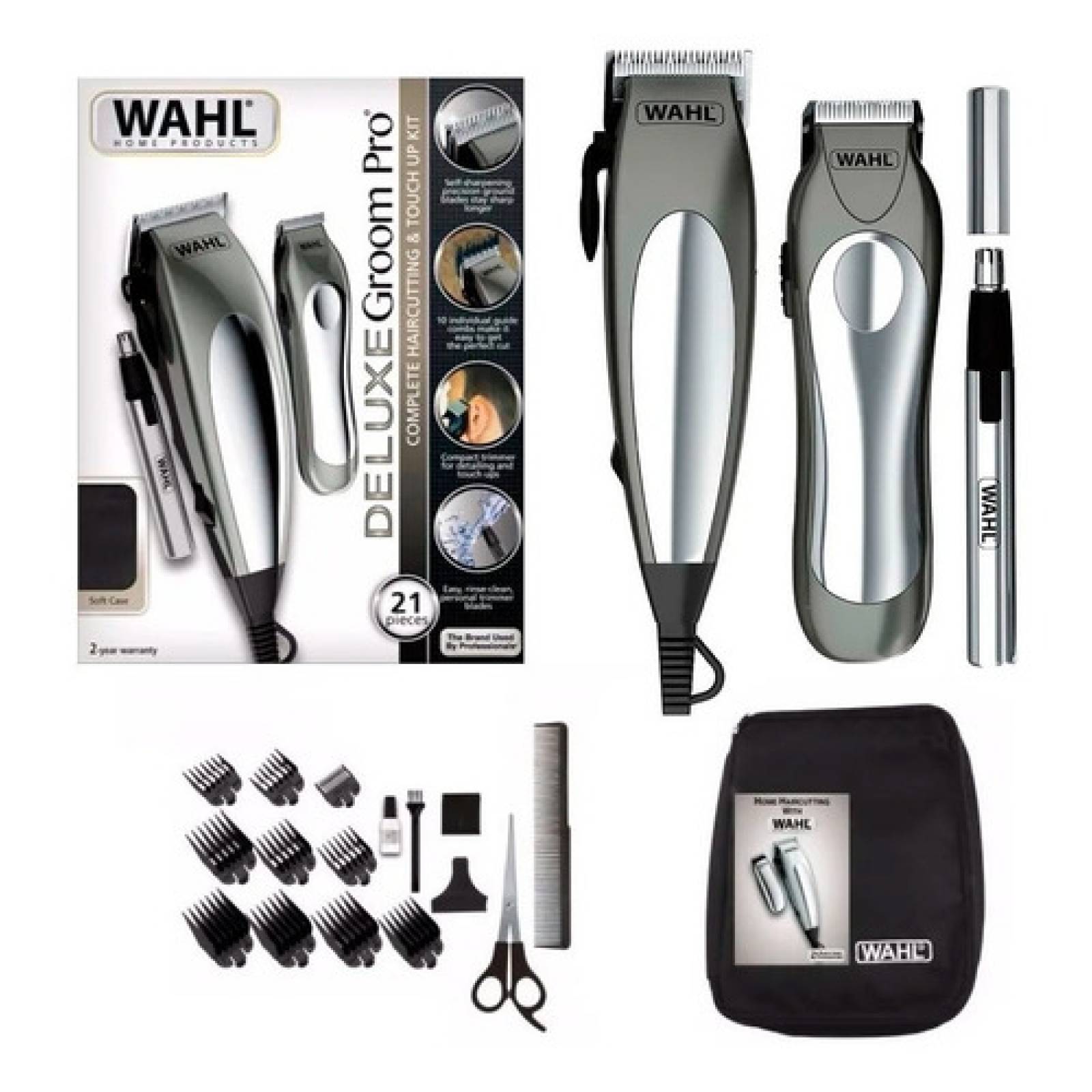 Maquina Combo Wahl Chrome Cut 9670-1101