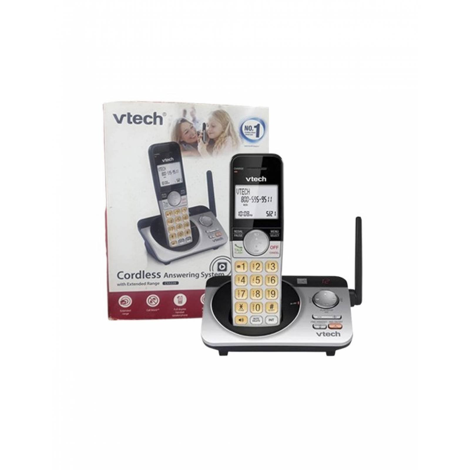 Teléfono De Casa Inalámbrico Vtech Cs5229 Con Contestador