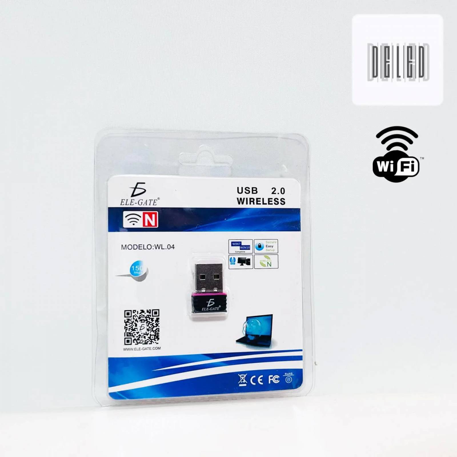 Tarjeta Red Inalambrica Wifi Usb Nano