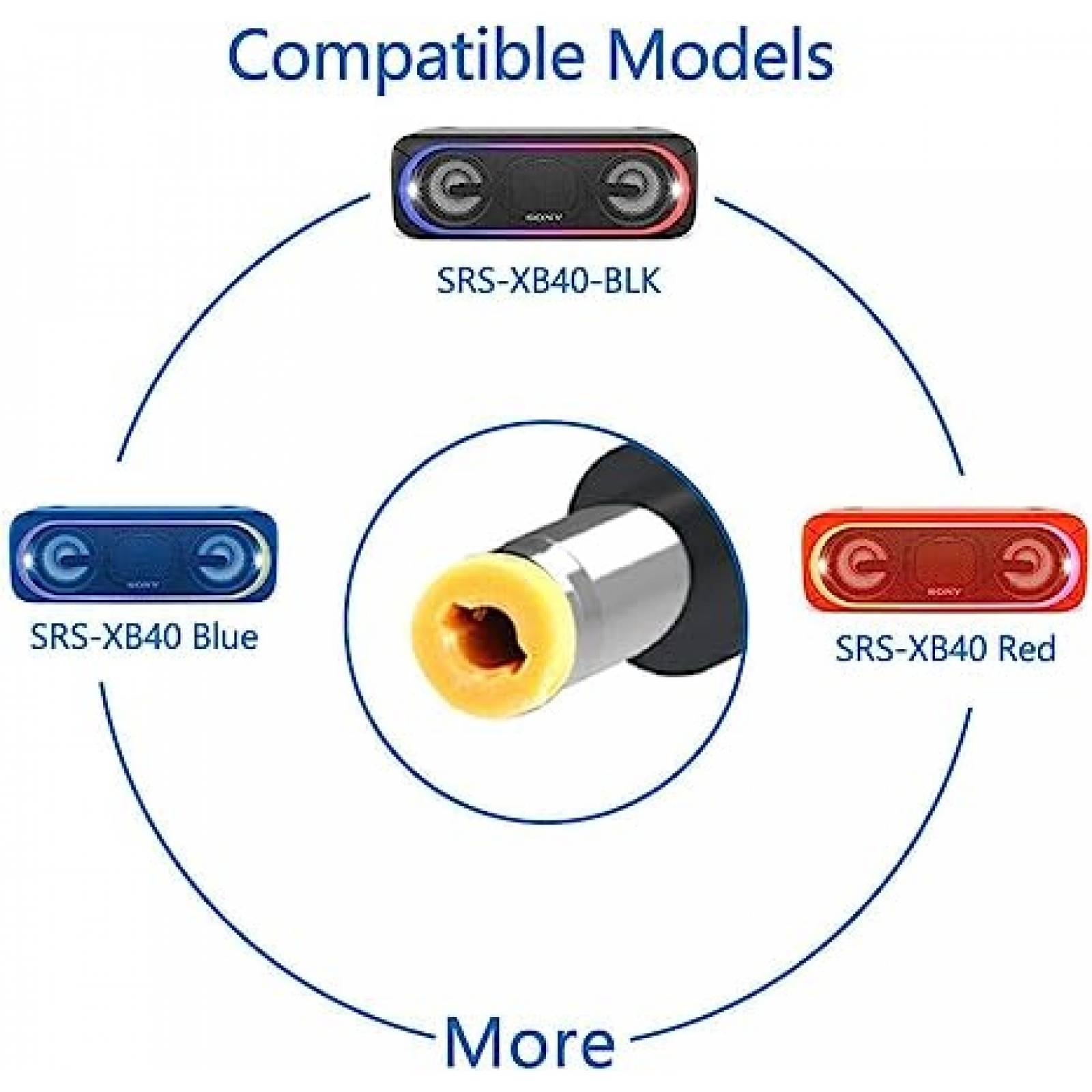 Cargador Para Bafle Punta Amarilla 9V Y 12