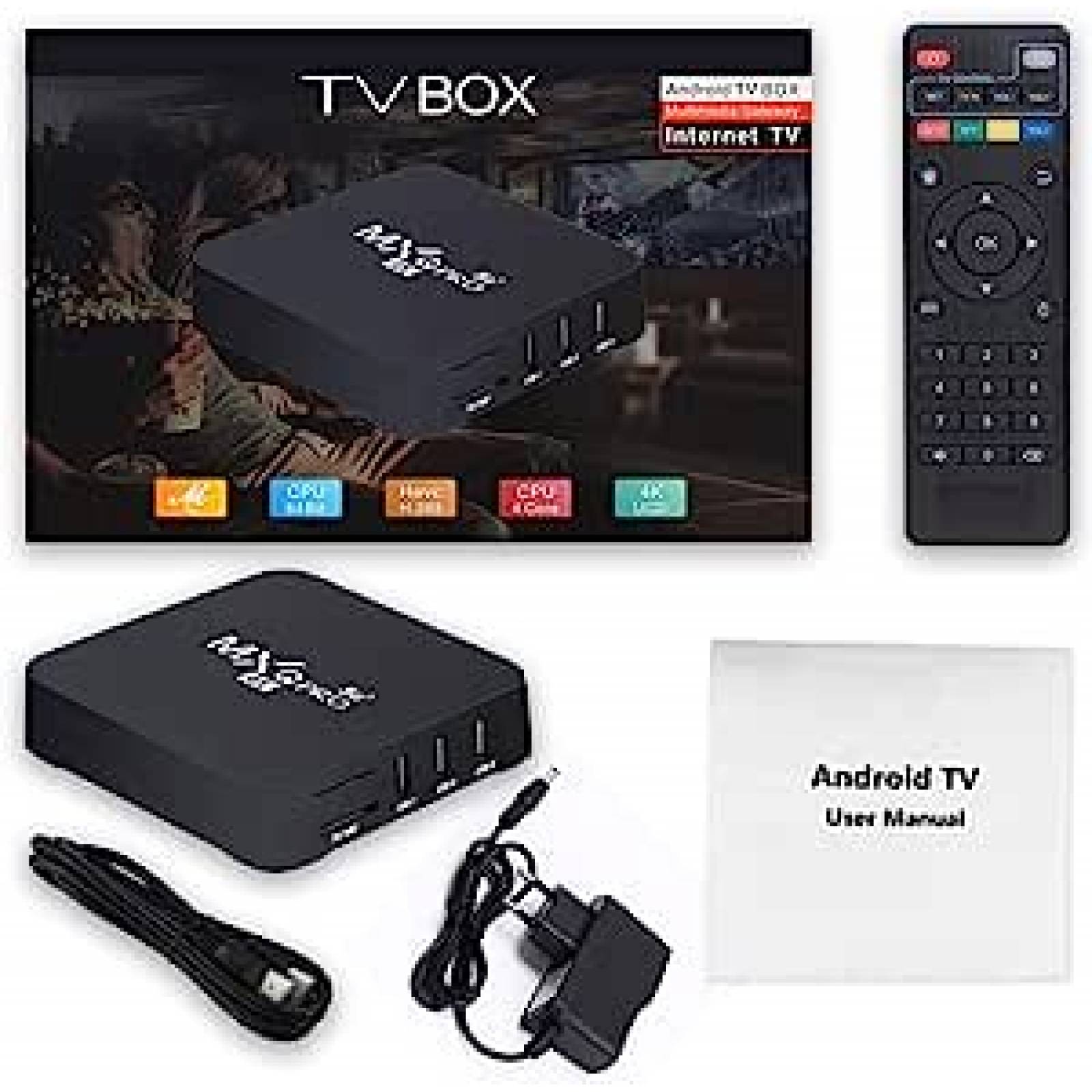 Smart Tv Box Mxq Pro 4K 4Gb / 32Gb Kvv282