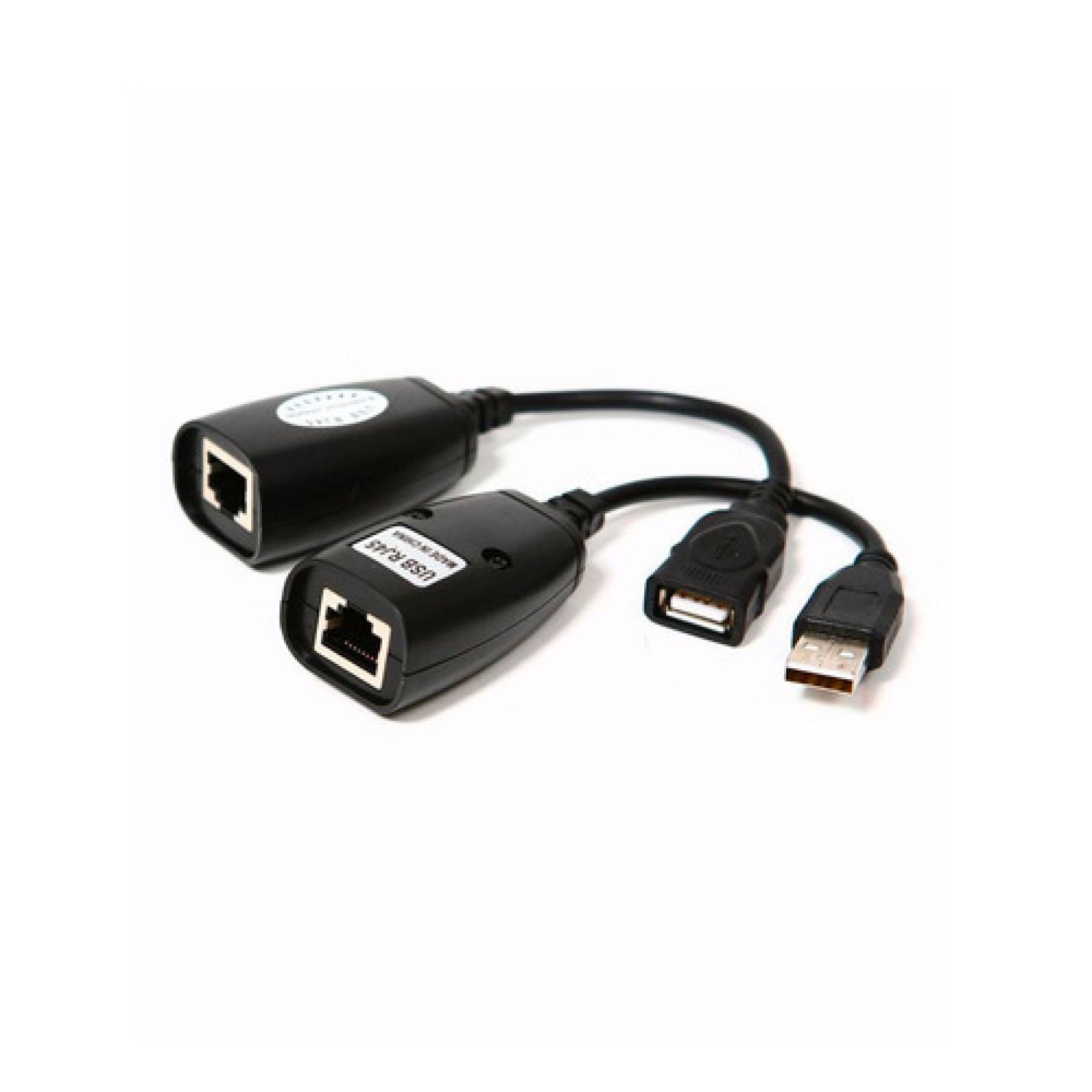 Extencion Por Cabe Usb A Ethernet Rj45 Adaptador Convertidor Con .36