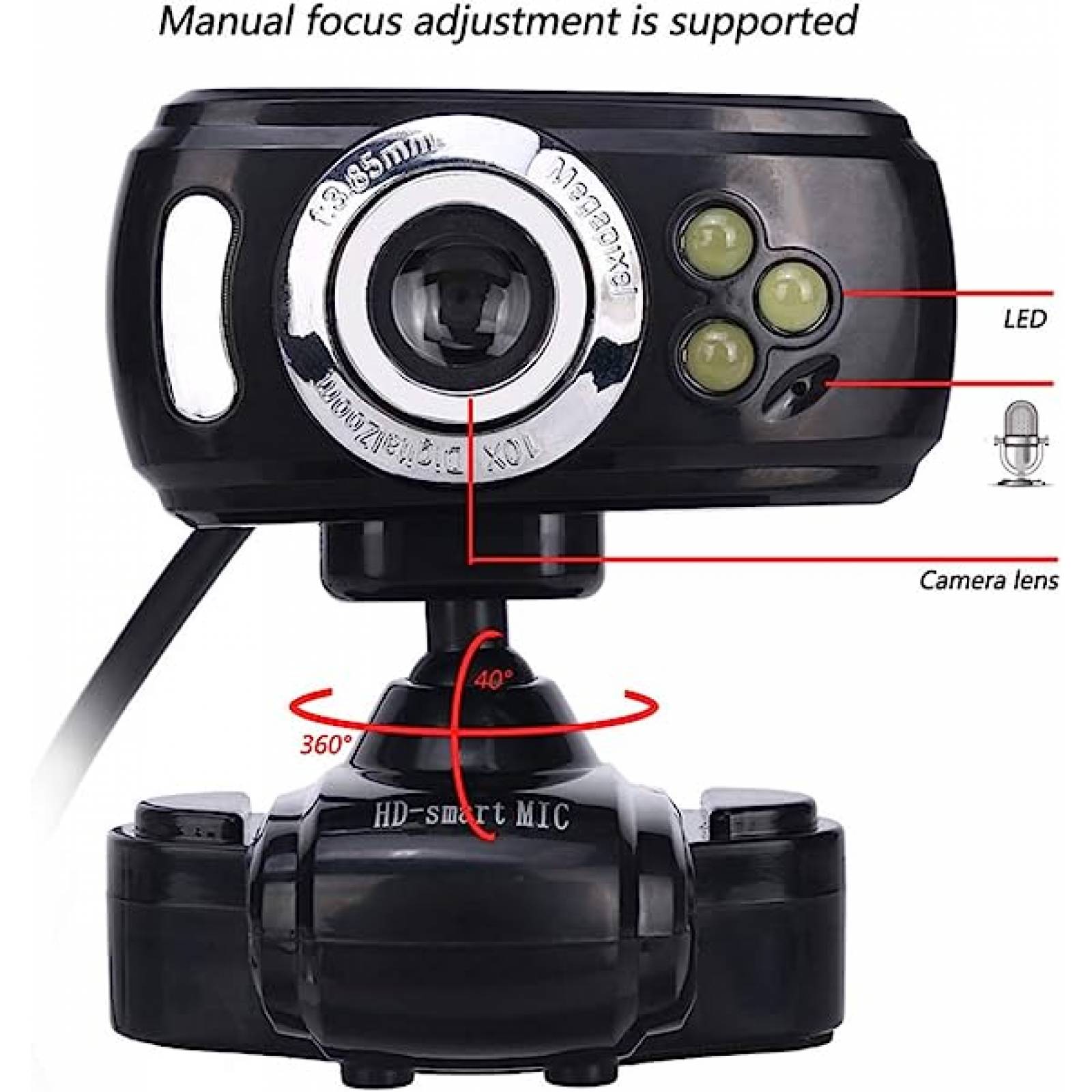 Camara Webcam Para Pc.