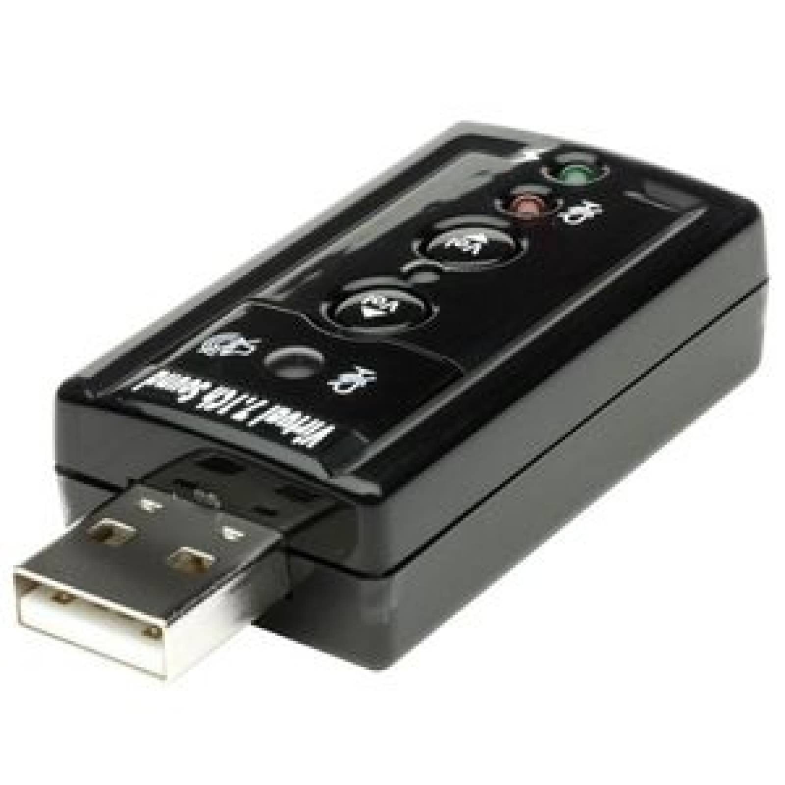 Tarjeta Sonido Usb Audio 7.1 Canales 3D Virtual (138) Sound .02