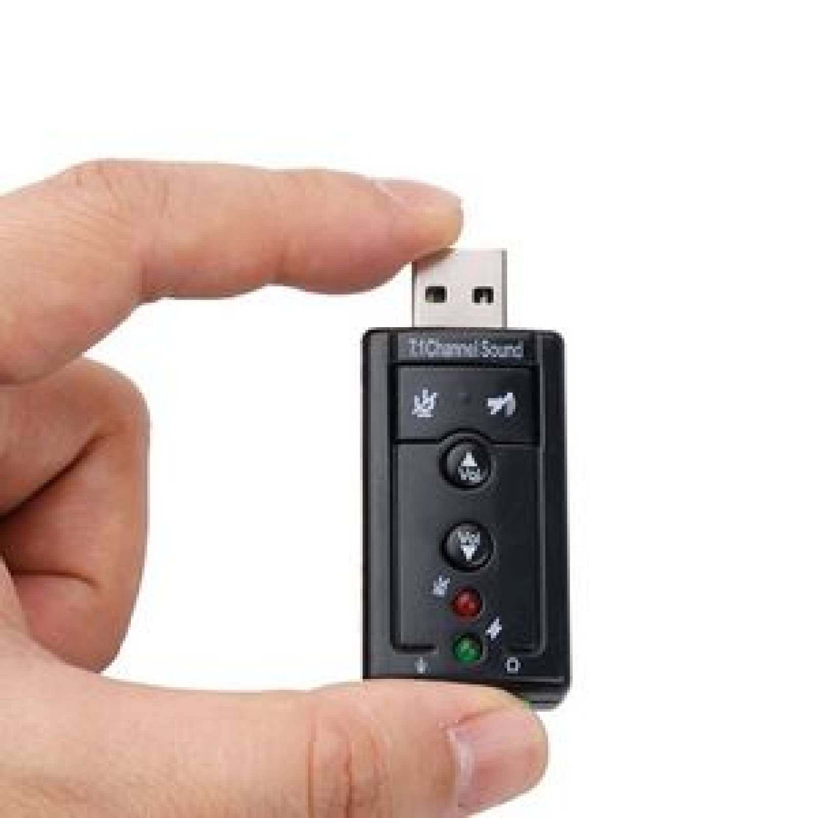 Tarjeta Sonido Usb Audio 7.1 Canales 3D Virtual (138) Sound .02