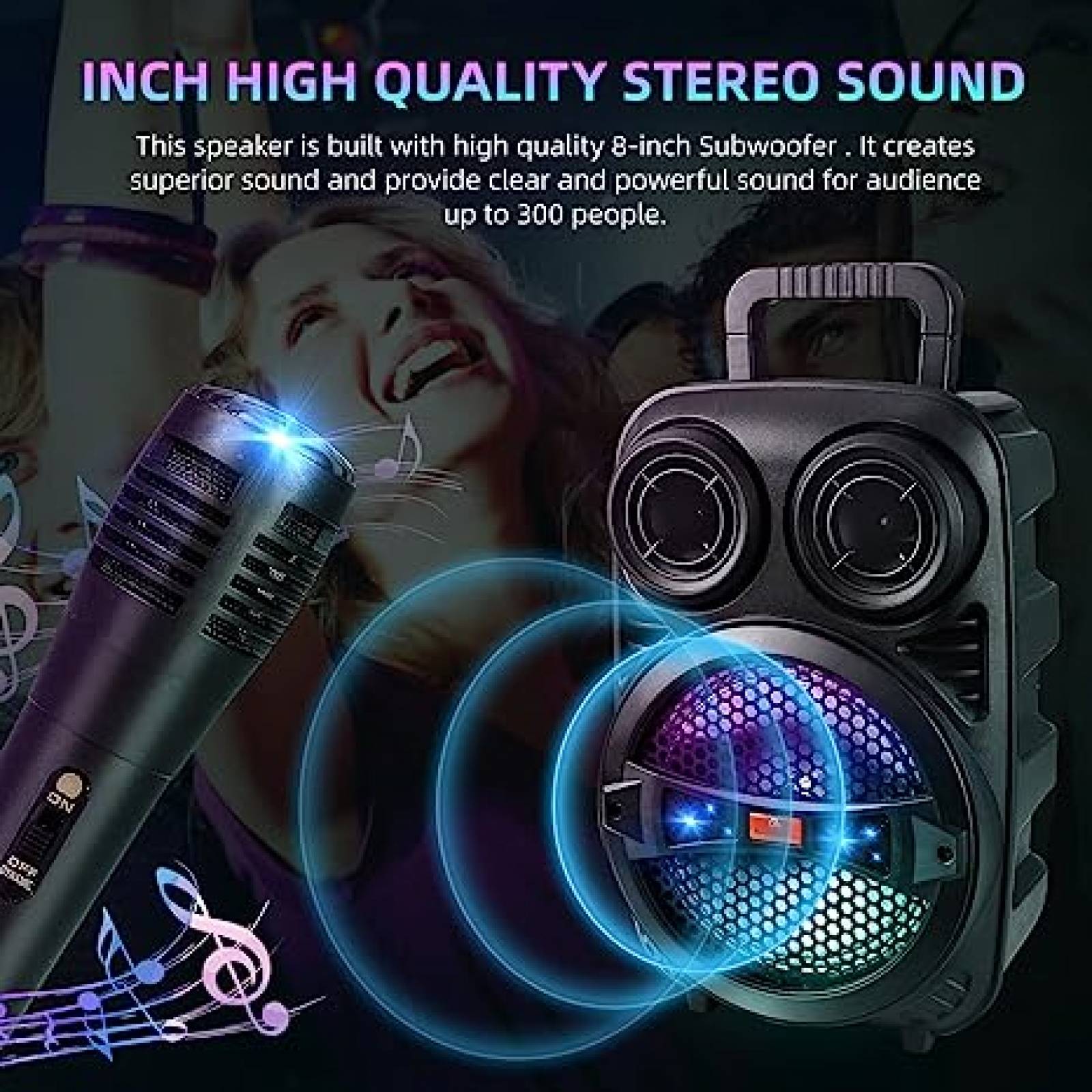 Bocina Bafle 8 Sound Blast