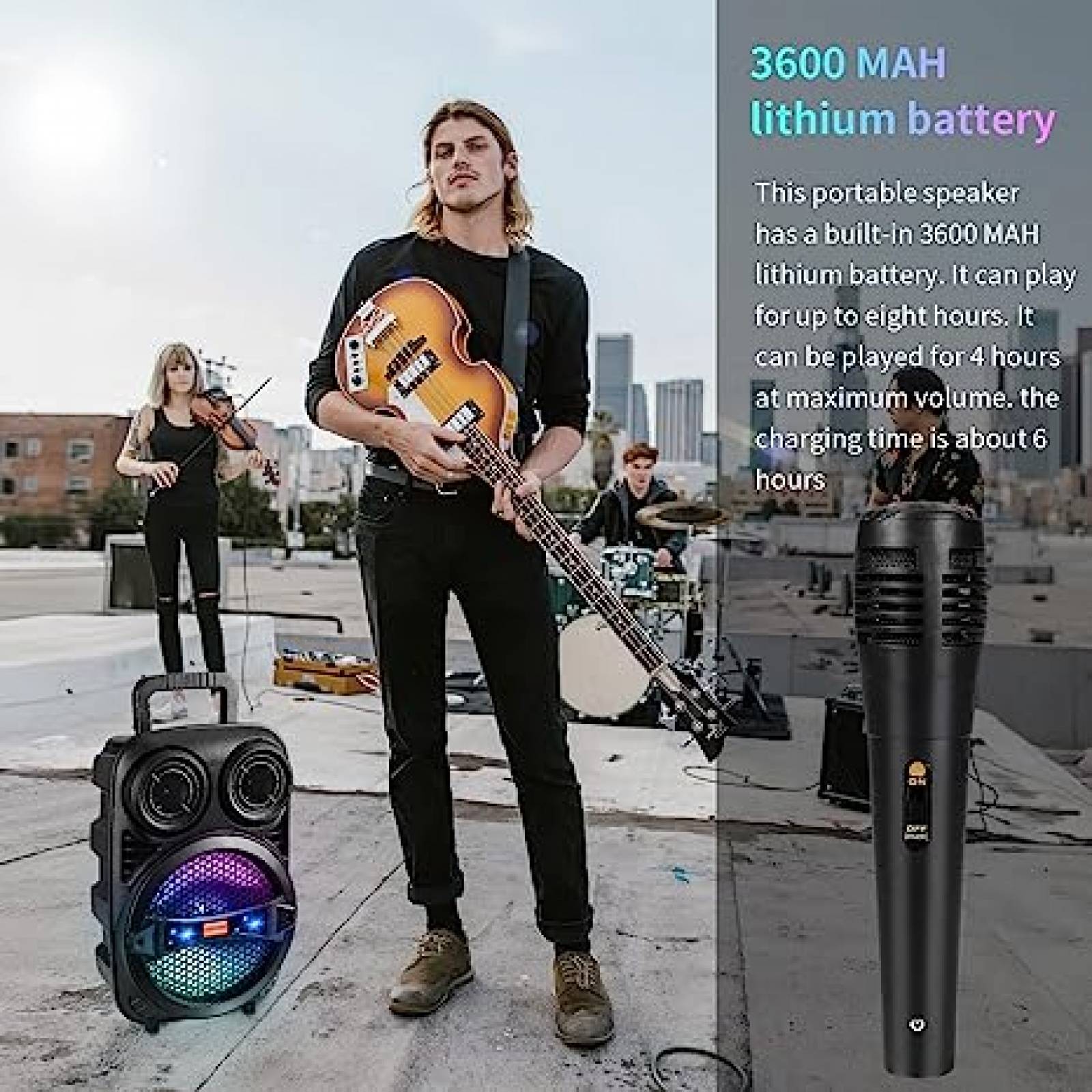 Bocina Bafle 8 Sound Blast