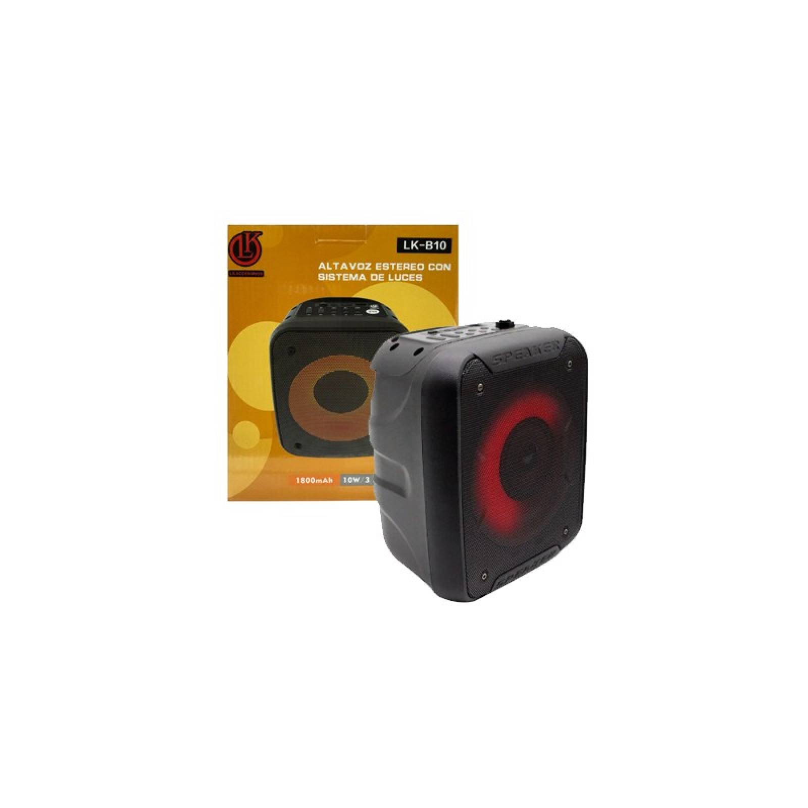 Bocina Bluetooth Con Ecualizador Lk-B10