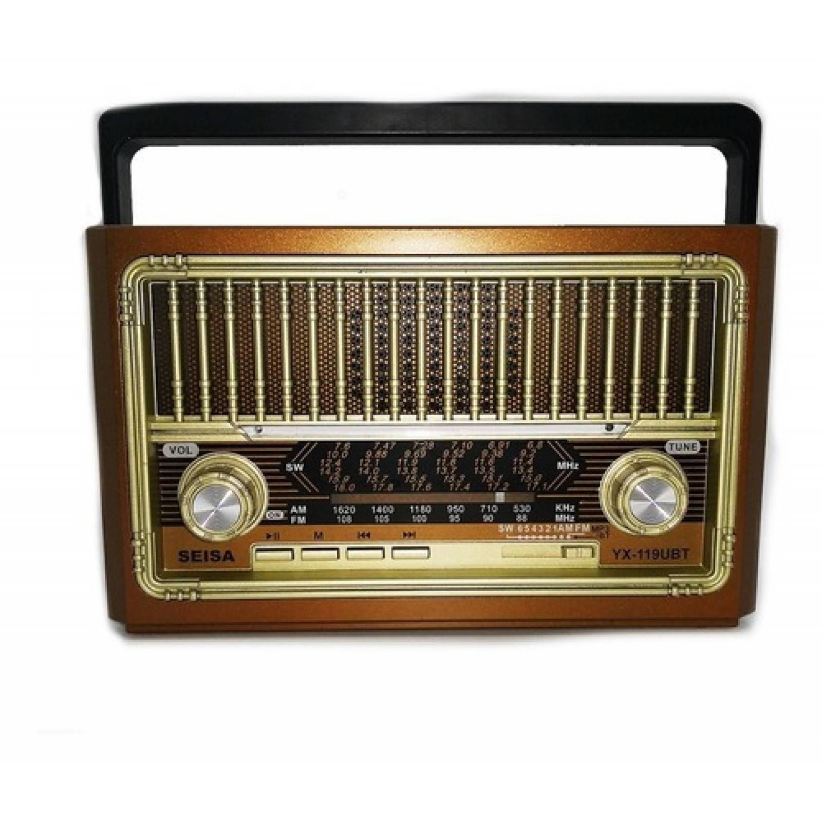 Radio Bocina Am Fm Con Linterna Bluettoth