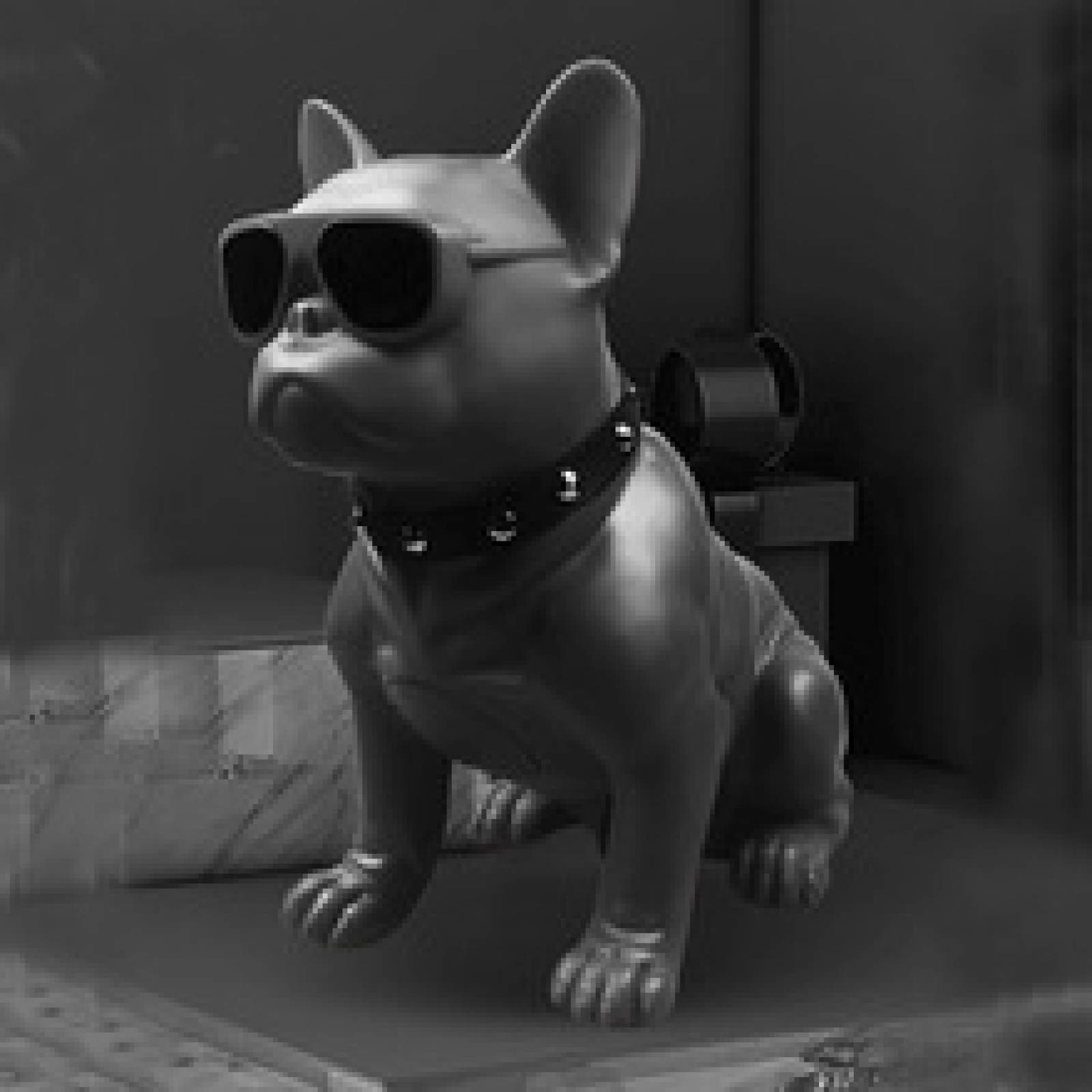 Bocina Perro Bulldog 3"