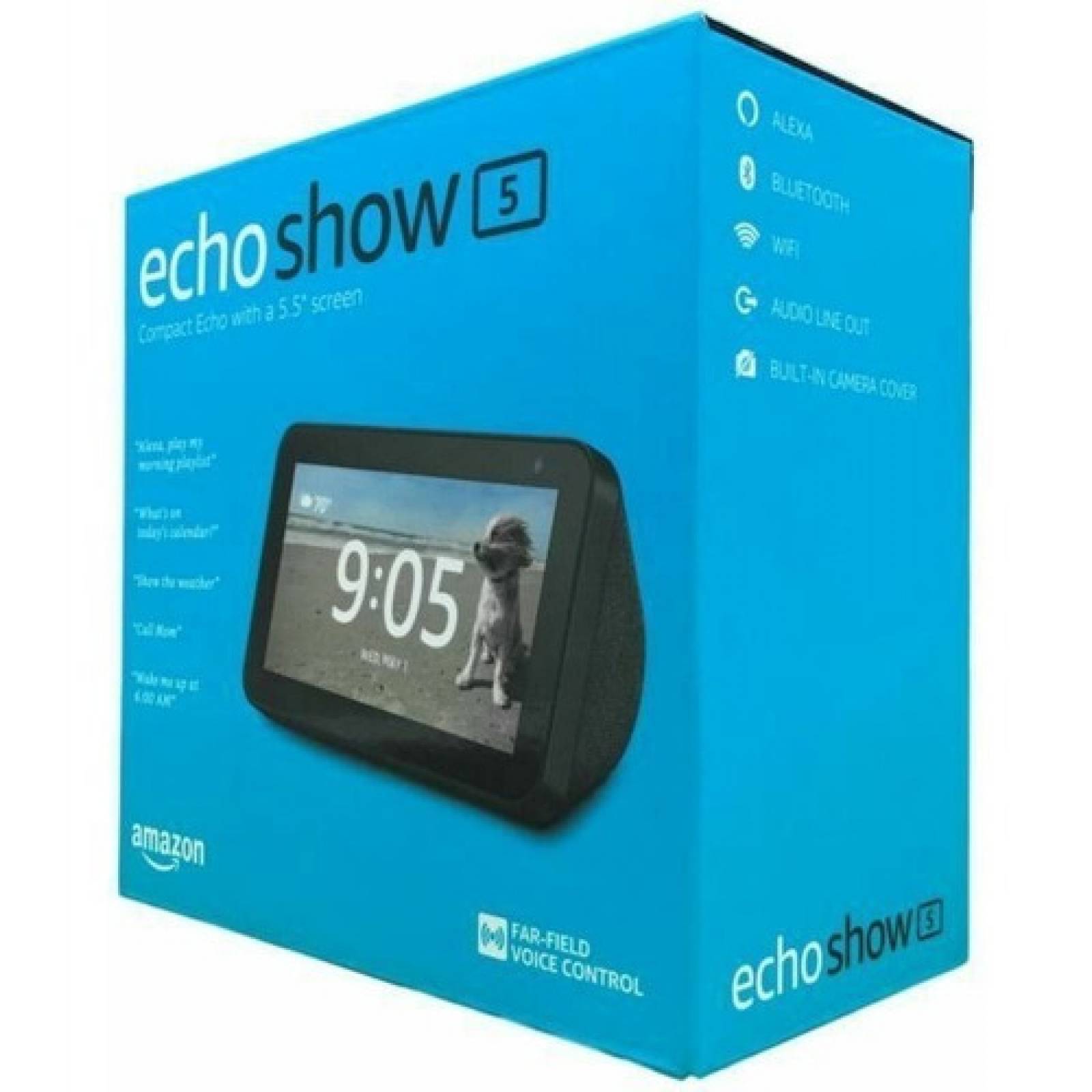 Bocina Alexa De Pantalla Echo Show 5 2Da Gen Blanca