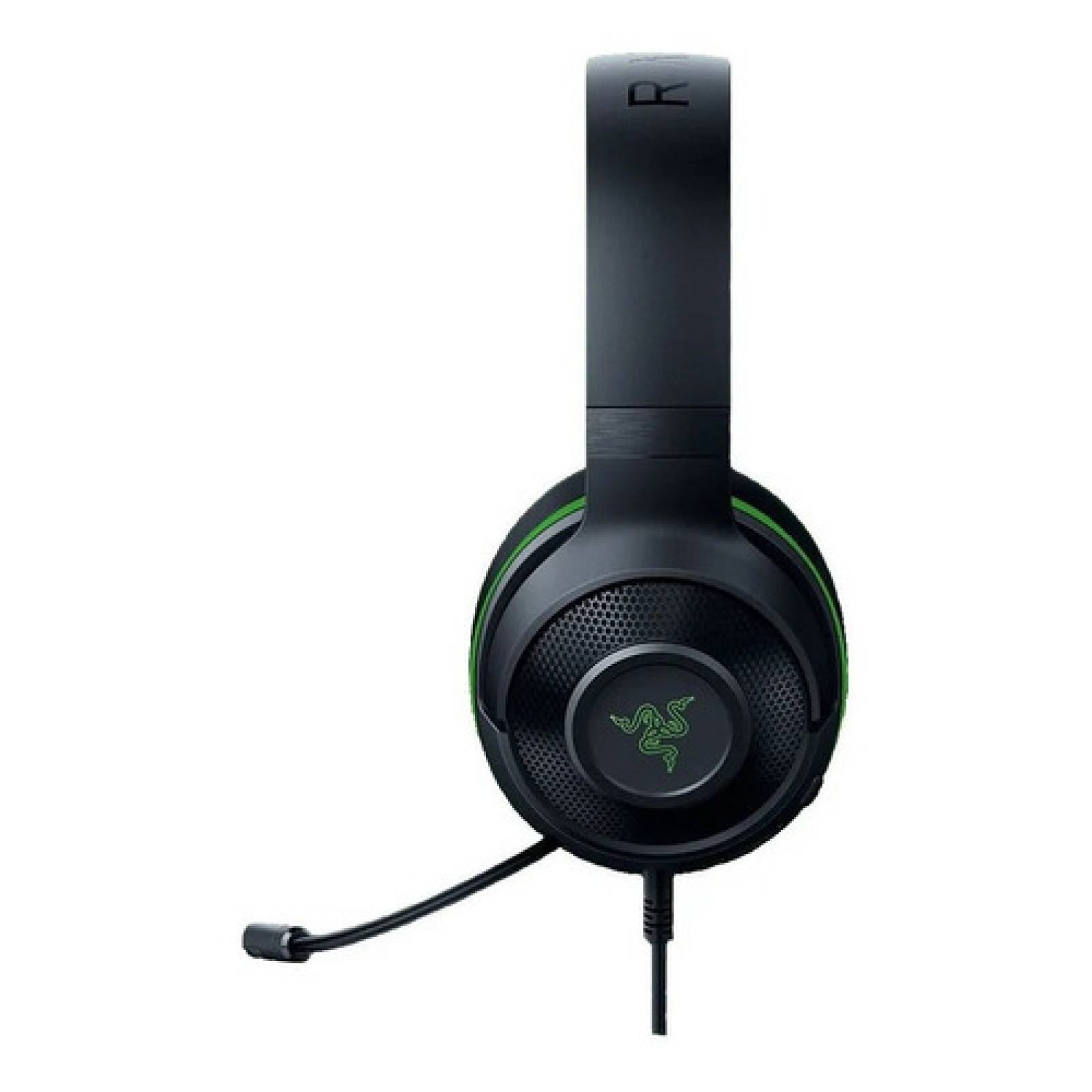 Razer Kraken X Essential USB Ultralight Gaming Headset sonido 7.1 Surround Sound Controles de Audio Integrados, micrófono cardioide Flexible para PC