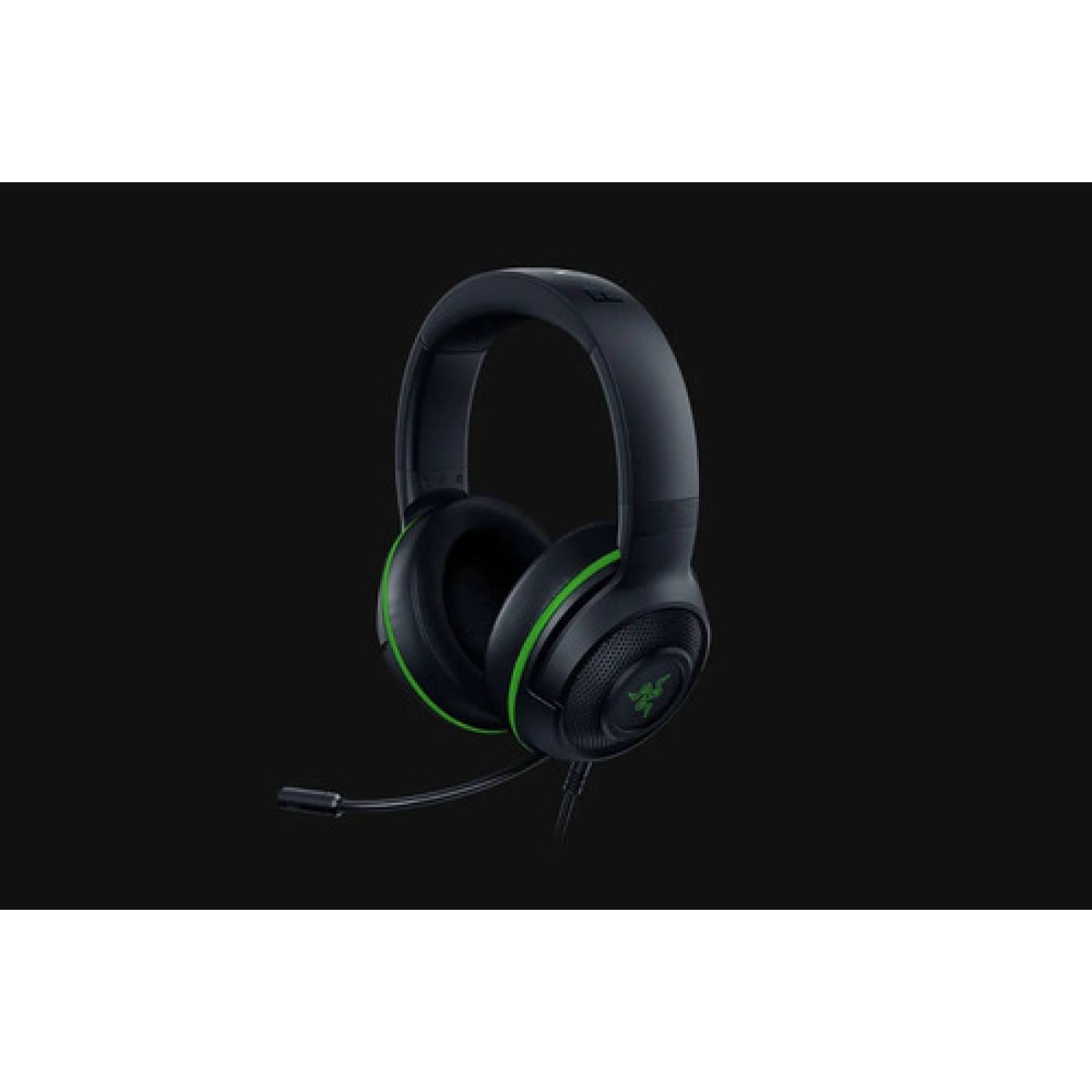 Razer Kraken X Essential USB Ultralight Gaming Headset sonido 7.1 Surround Sound Controles de Audio Integrados, micrófono cardioide Flexible para PC