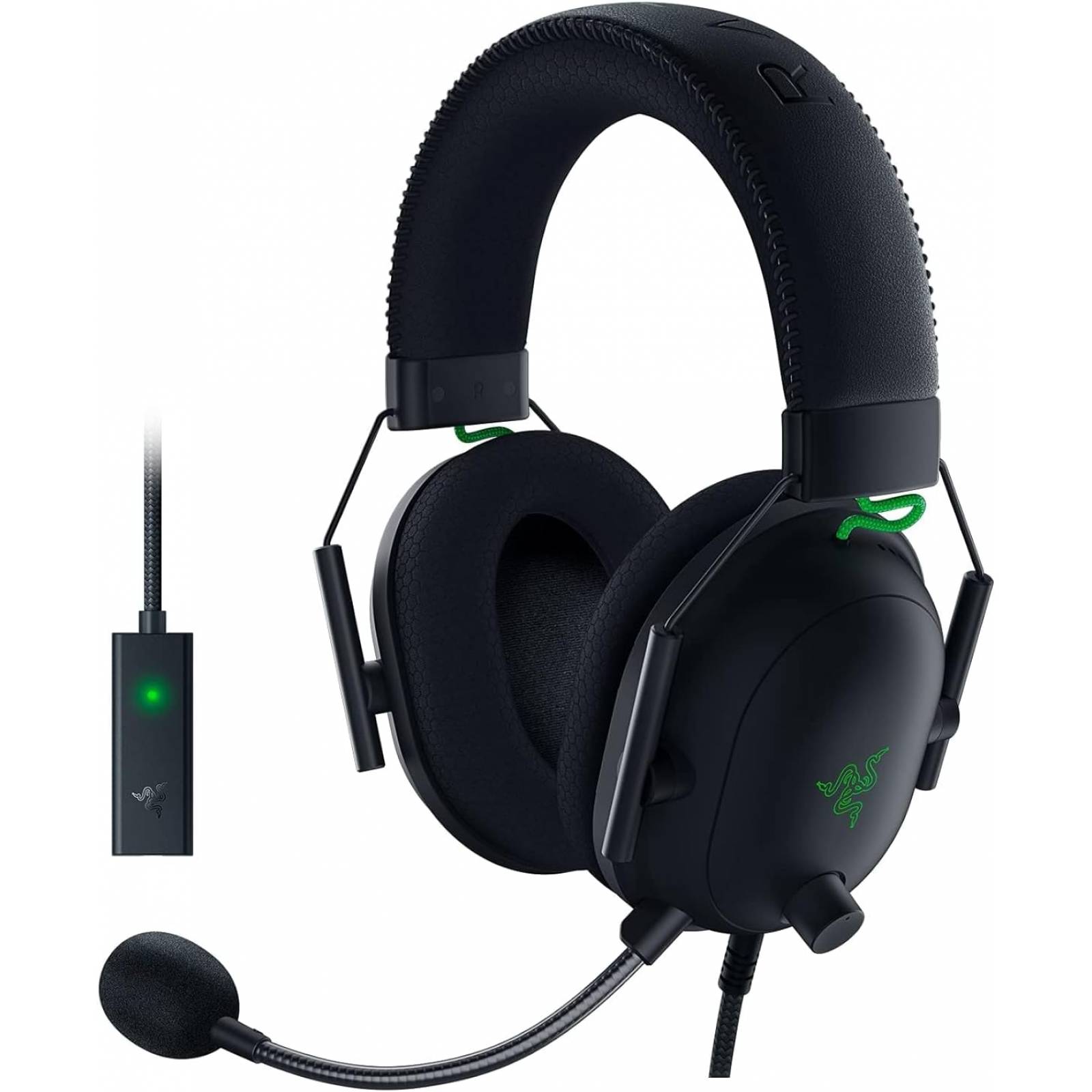 Razer Razer BlackShark V2 - Headset Multi plataforma con Tarjeta de Sonido Negro StandardWindows Vista; Windows XP; Mac; Linux