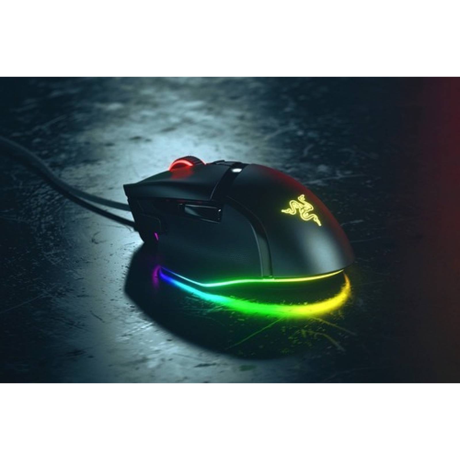 Mouse gamer de juego inalámbrico recargable Razer Basilisk X Hyperspeed negro
