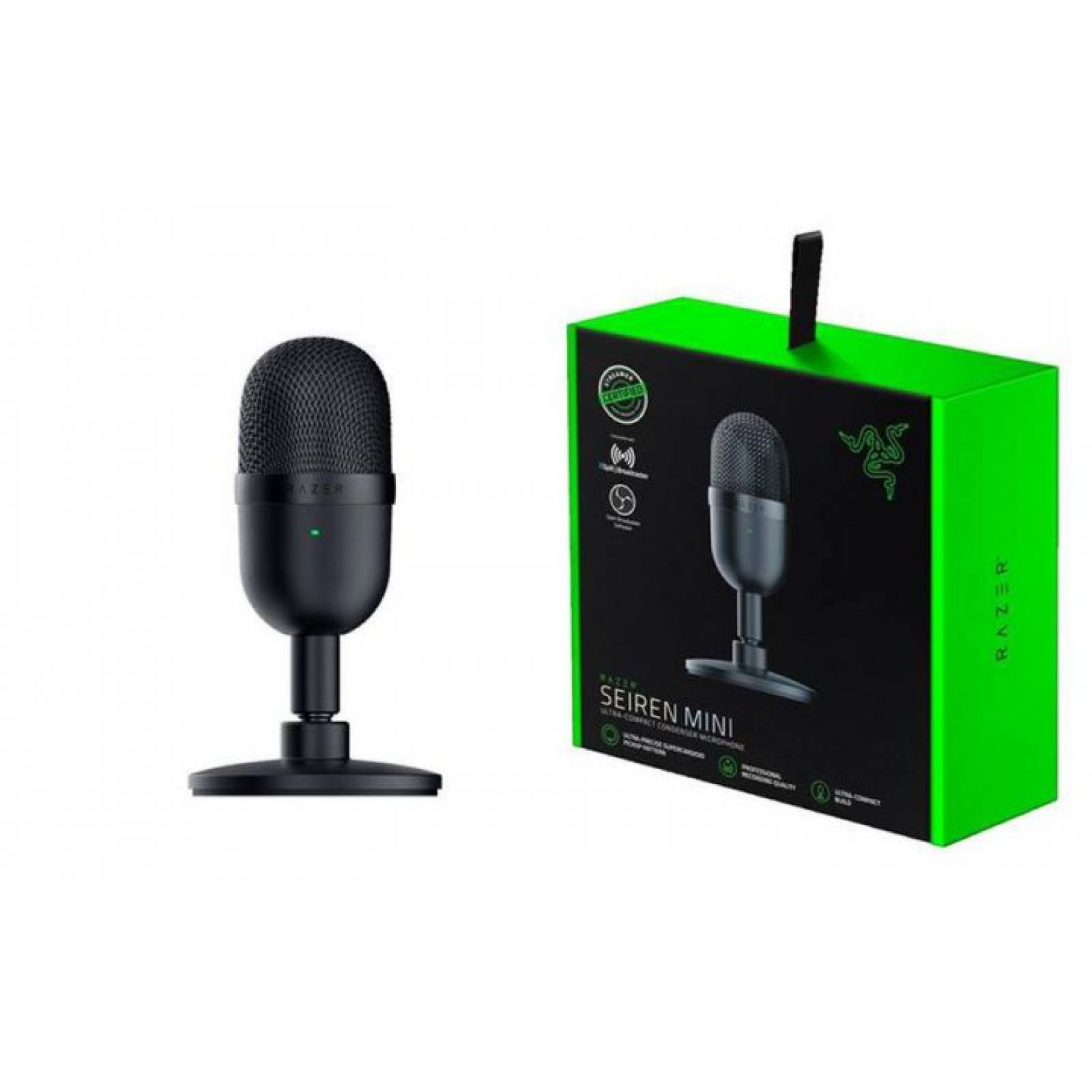Razer Seiren Mini Condenser Microphone - Black