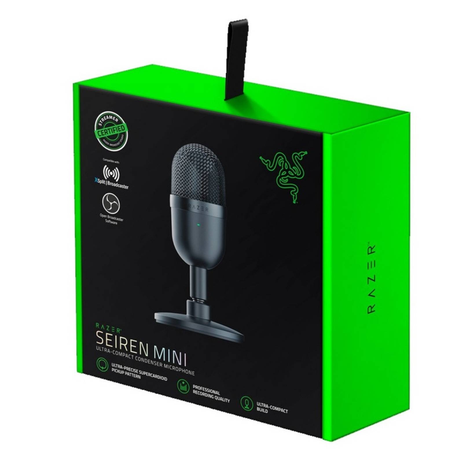 Razer Seiren Mini Condenser Microphone - Black