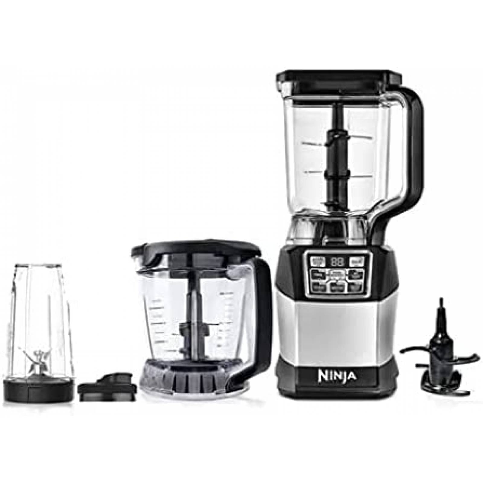 Ninja Licuadora  Sistema De Cocina con Auto-IQ Smooth Boost  1200w BL493 Renewed