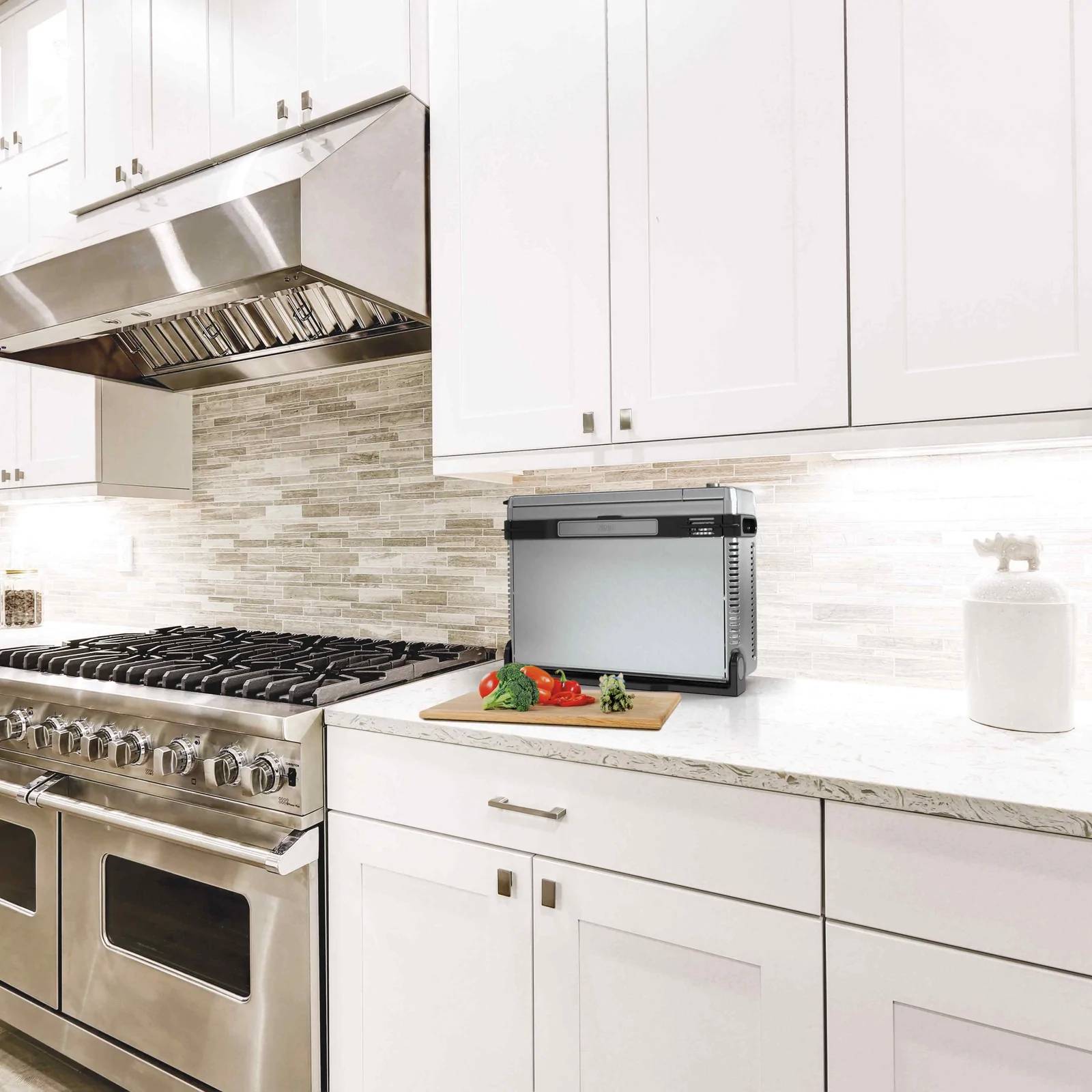 Ninja Foodi 8-in-1 Horno Digital Tostador Freidora De Aire Renewed