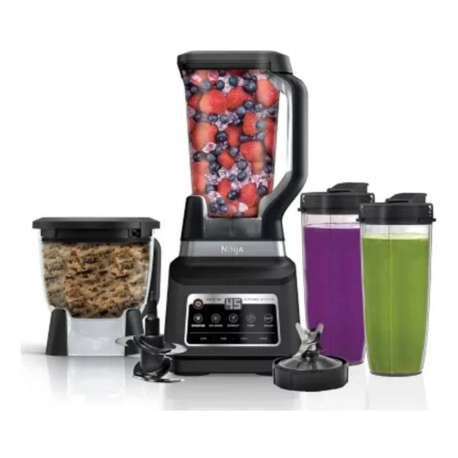 Licuadora Ninja Profesional 1200watts Tritura, Muele, Amaza Libre de BPA BN800 Renewed