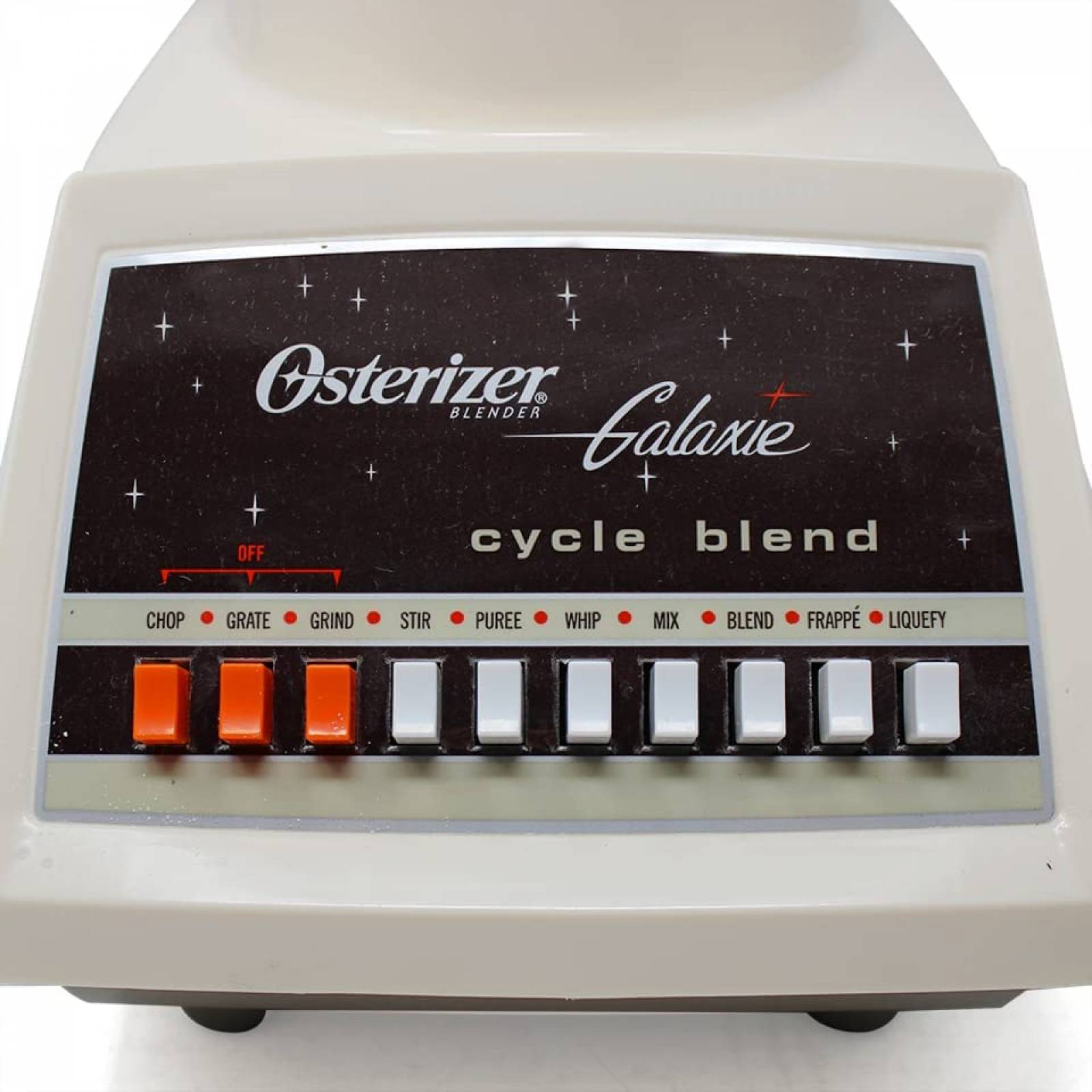 Licuadora Oster Osterizer 869-16G 1.25 L almendra con vaso de plástico 127V