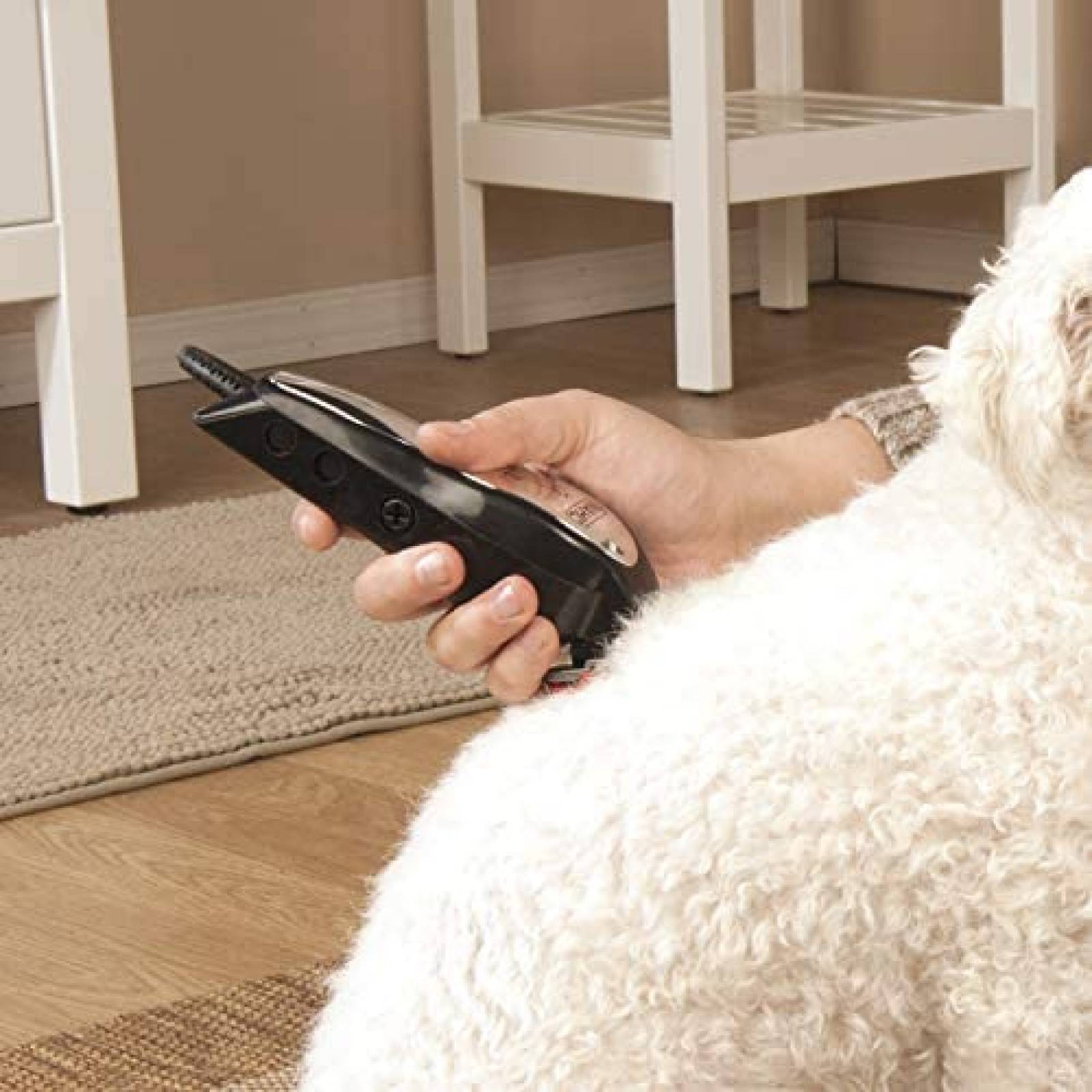 Wahl Pet-Pro Dog Grooming Clipper Kit, with superior fur feeding blades, professional type grooming at home