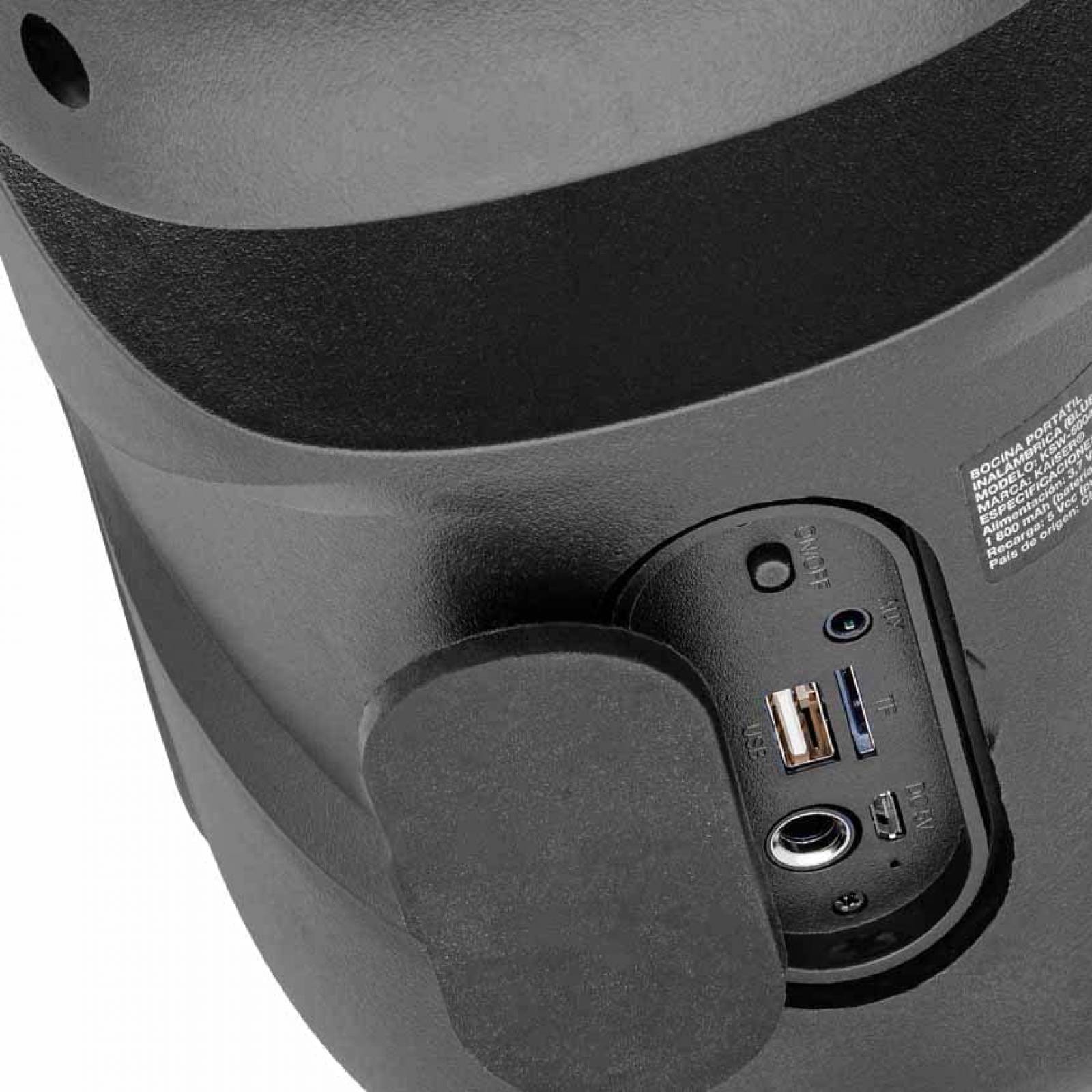 Bocina Bafle Amplificado Ksr 4 Kaiser Bluetooth Recargable KSW5004