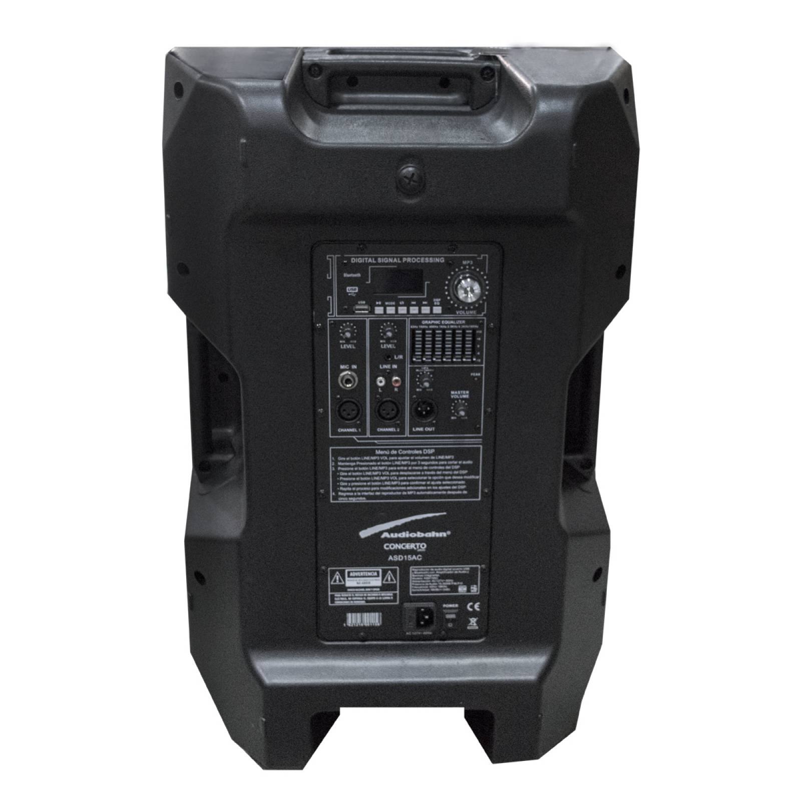 Bafle De 15" Con Procesamiento De Señales Digitales - ASD15AC