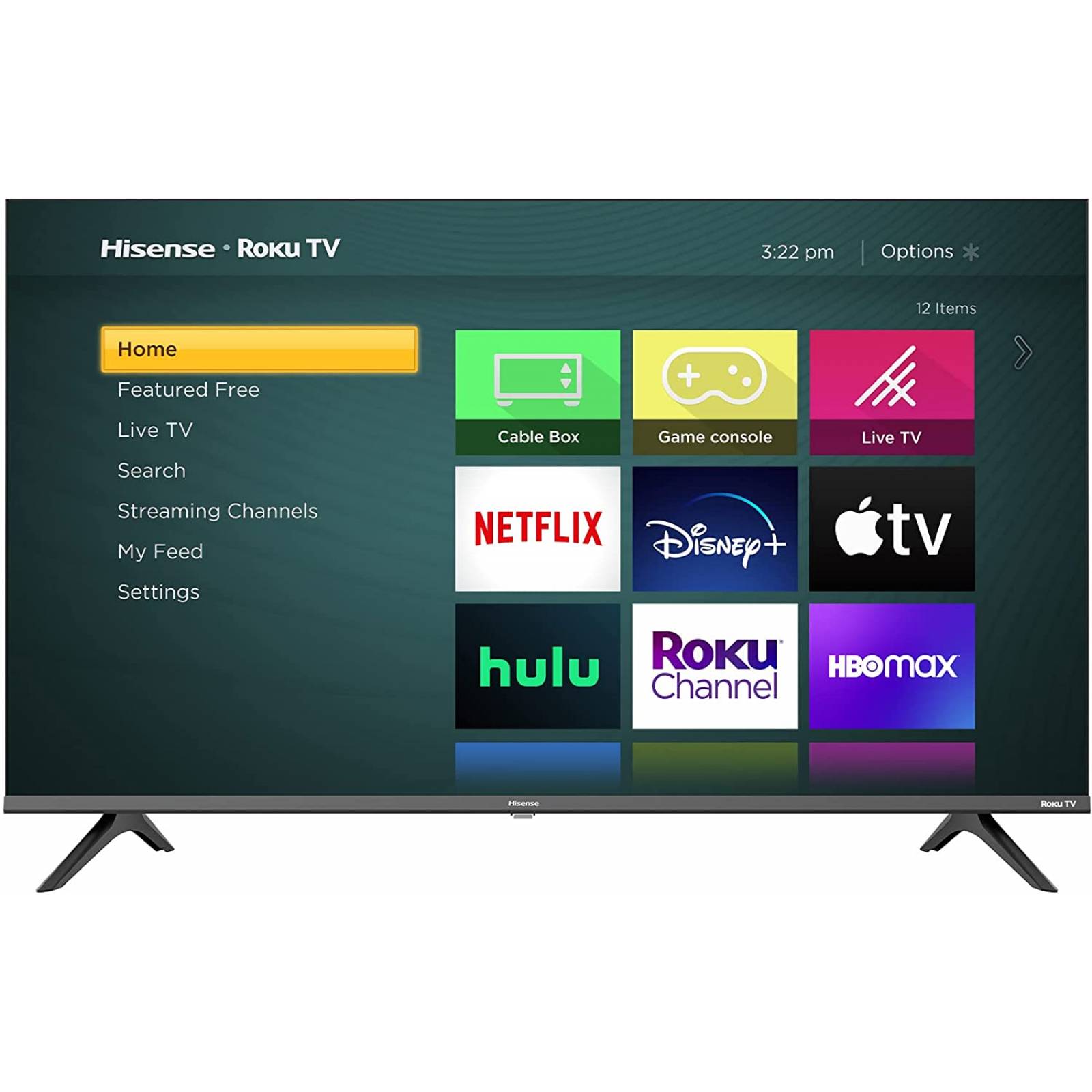 Hisense 43 Pulgadas Clase H4 Series LED Roku Smart TV con Google Assistant y Alexa compatibilidad 43H4G Modelo 2021