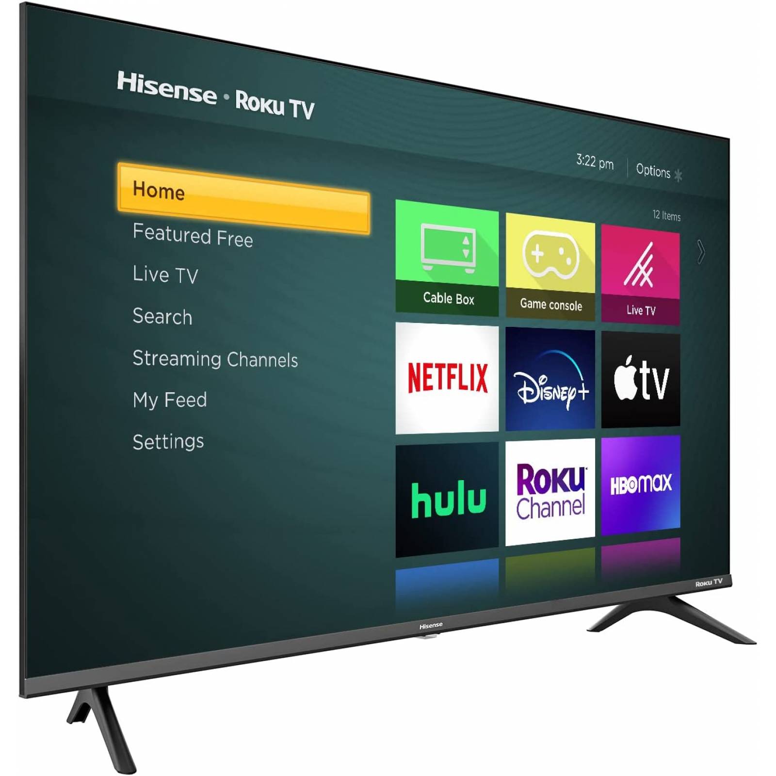 Hisense 43 Pulgadas Clase H4 Series LED Roku Smart TV con Google Assistant y Alexa compatibilidad 43H4G Modelo 2021