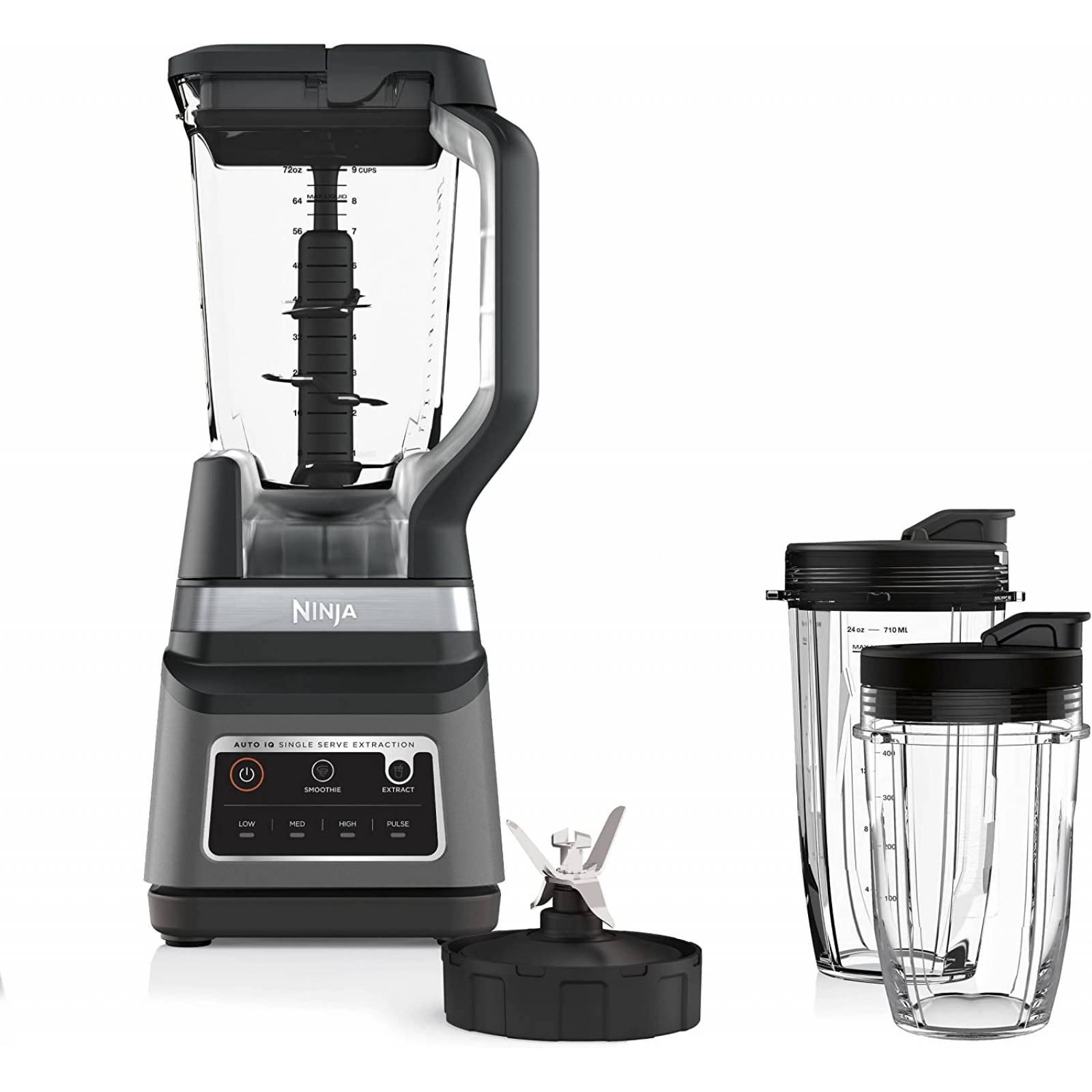 Ninja BN753 Profesional Plus Bender, 1200w, 2 programas Auto-iQ, 72 onzas