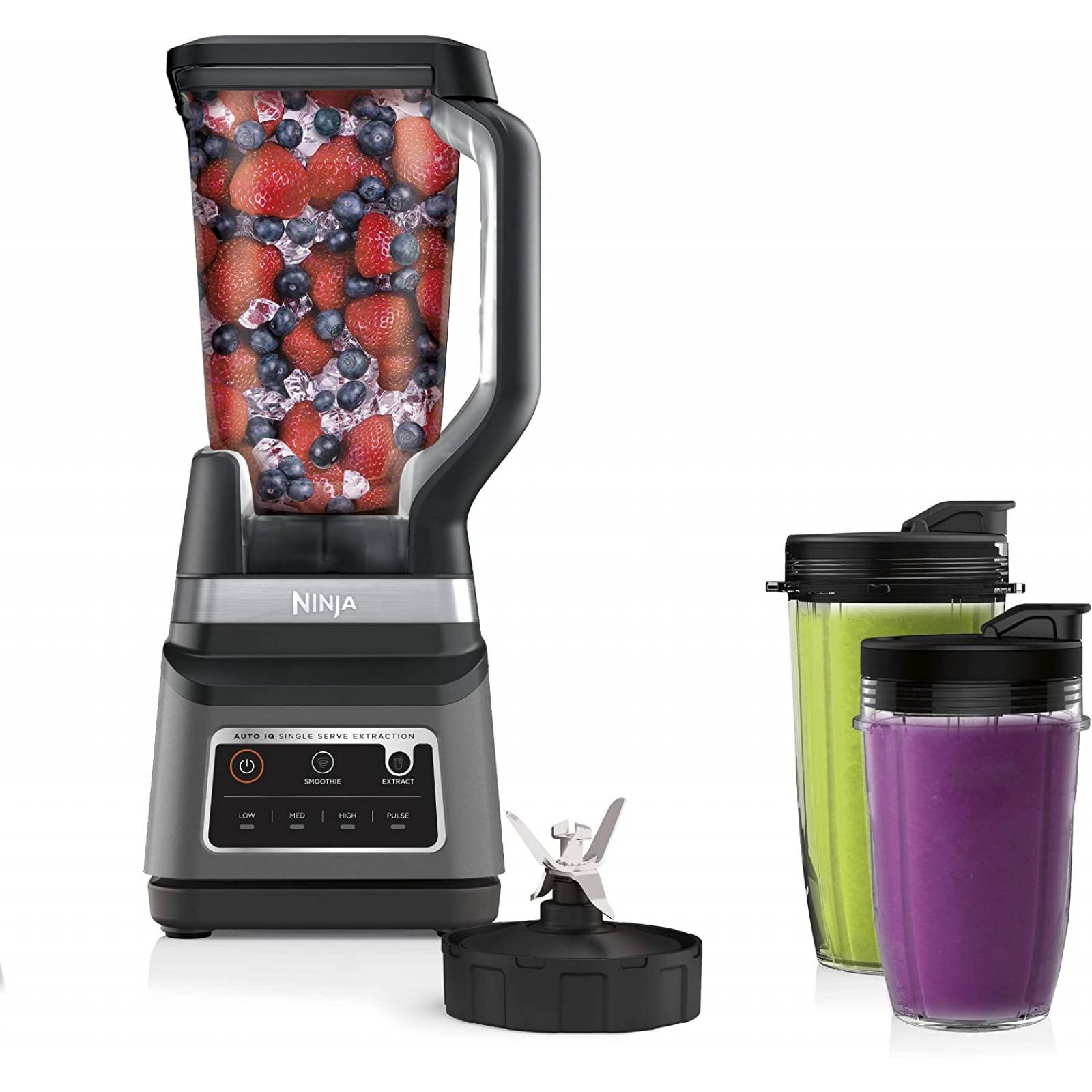 Ninja BN753 Profesional Plus Bender, 1200w, 2 programas Auto-iQ, 72 onzas