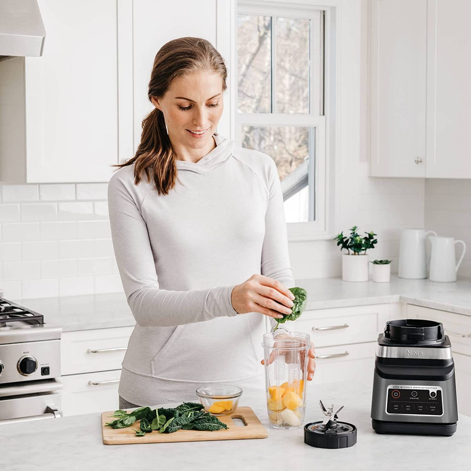 Ninja BN753 Profesional Plus Bender, 1200w, 2 programas Auto-iQ, 72 onzas