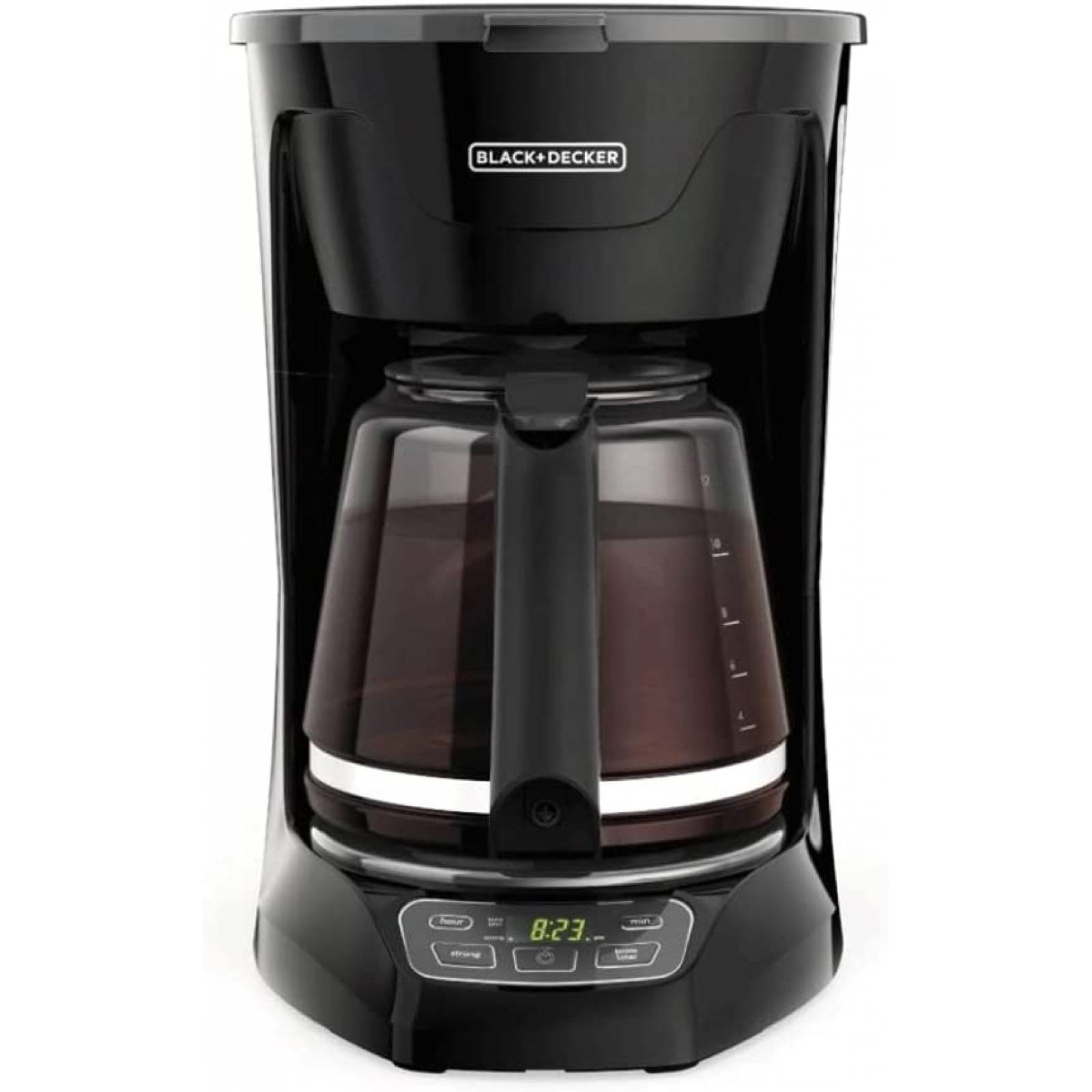 Cafetera Black + Decker Programable 12 Tazas Negra