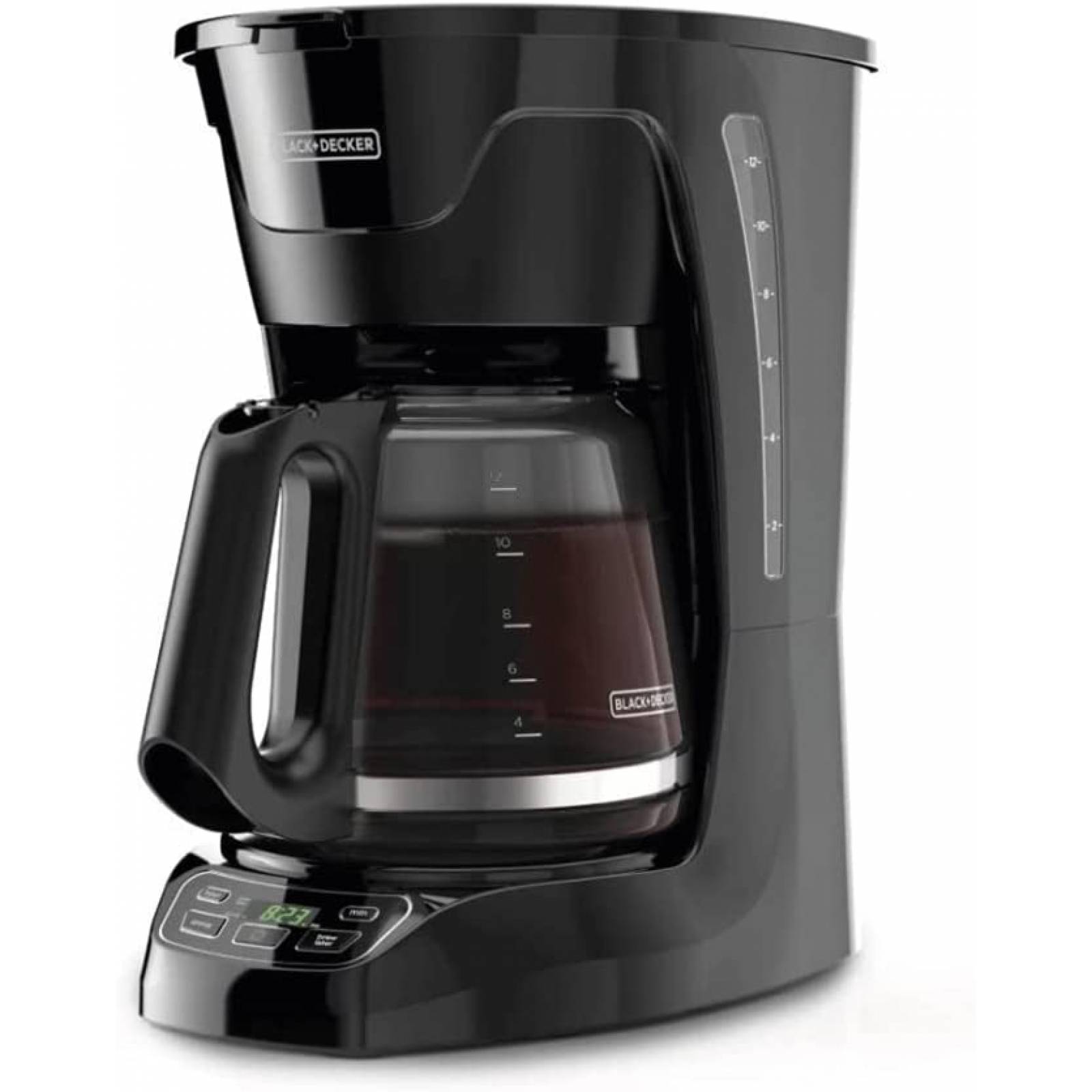 Cafetera Black + Decker Programable 12 Tazas Negra