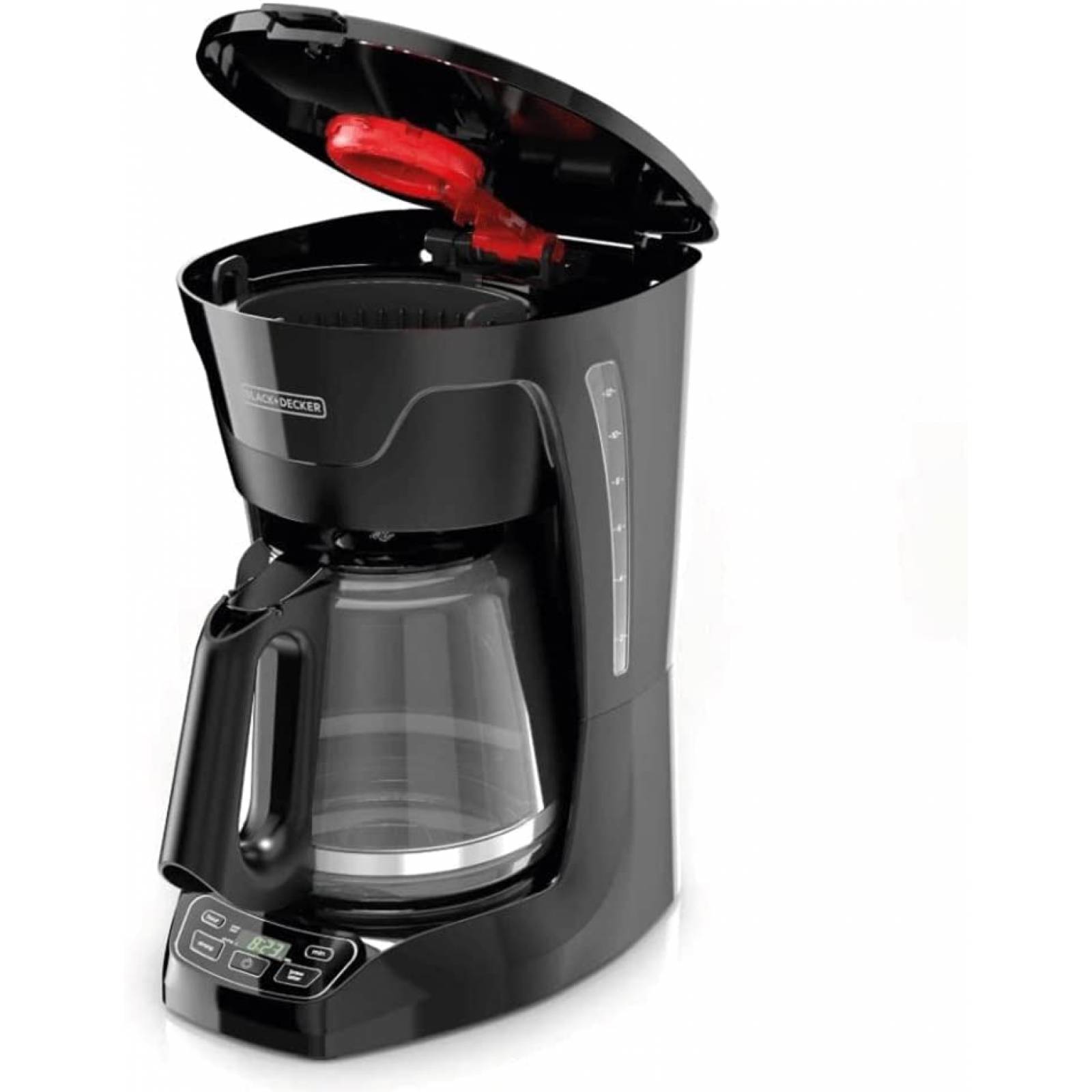 Cafetera Black + Decker Programable 12 Tazas Negra