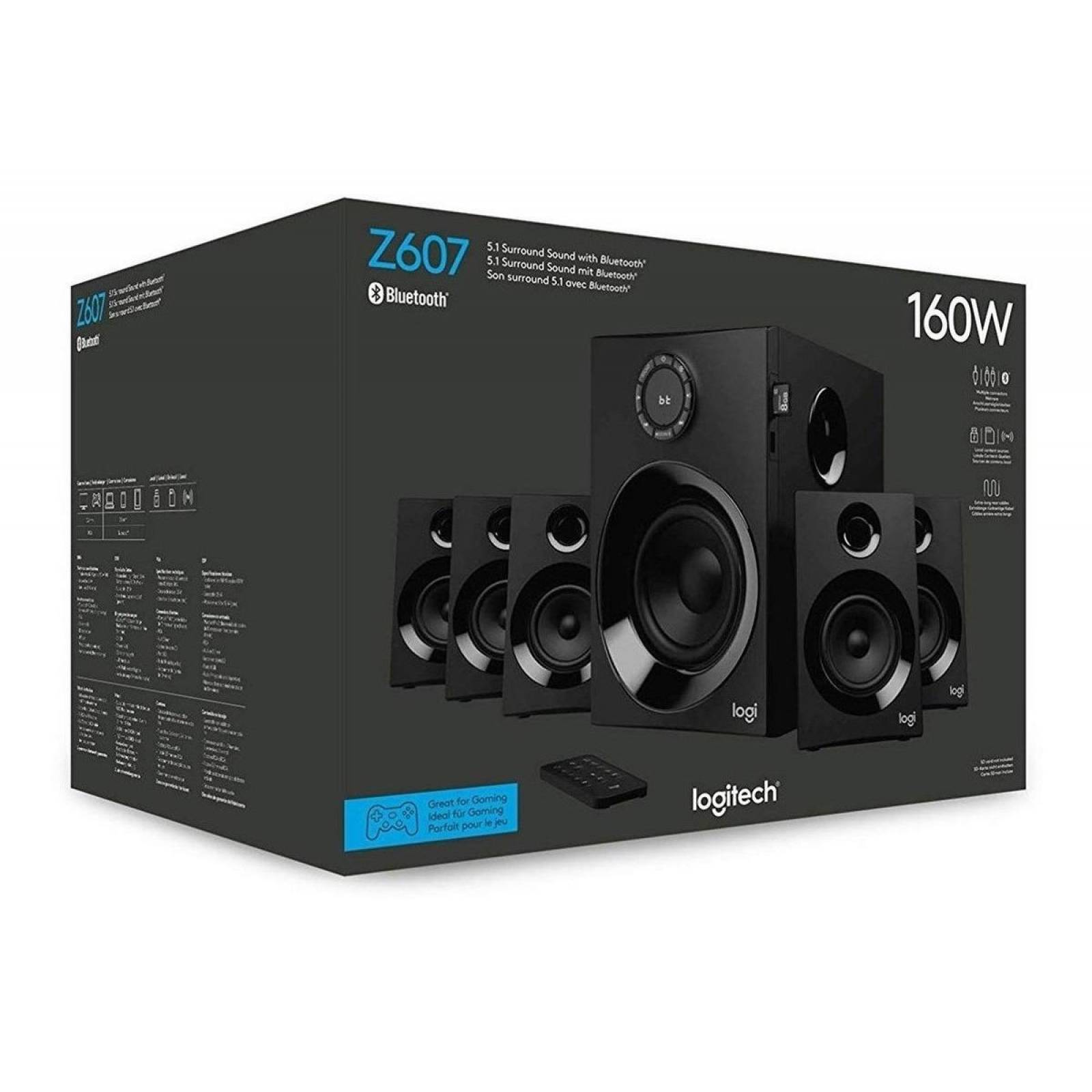 Home Theater Logitech Z607 Negro 110v 220v