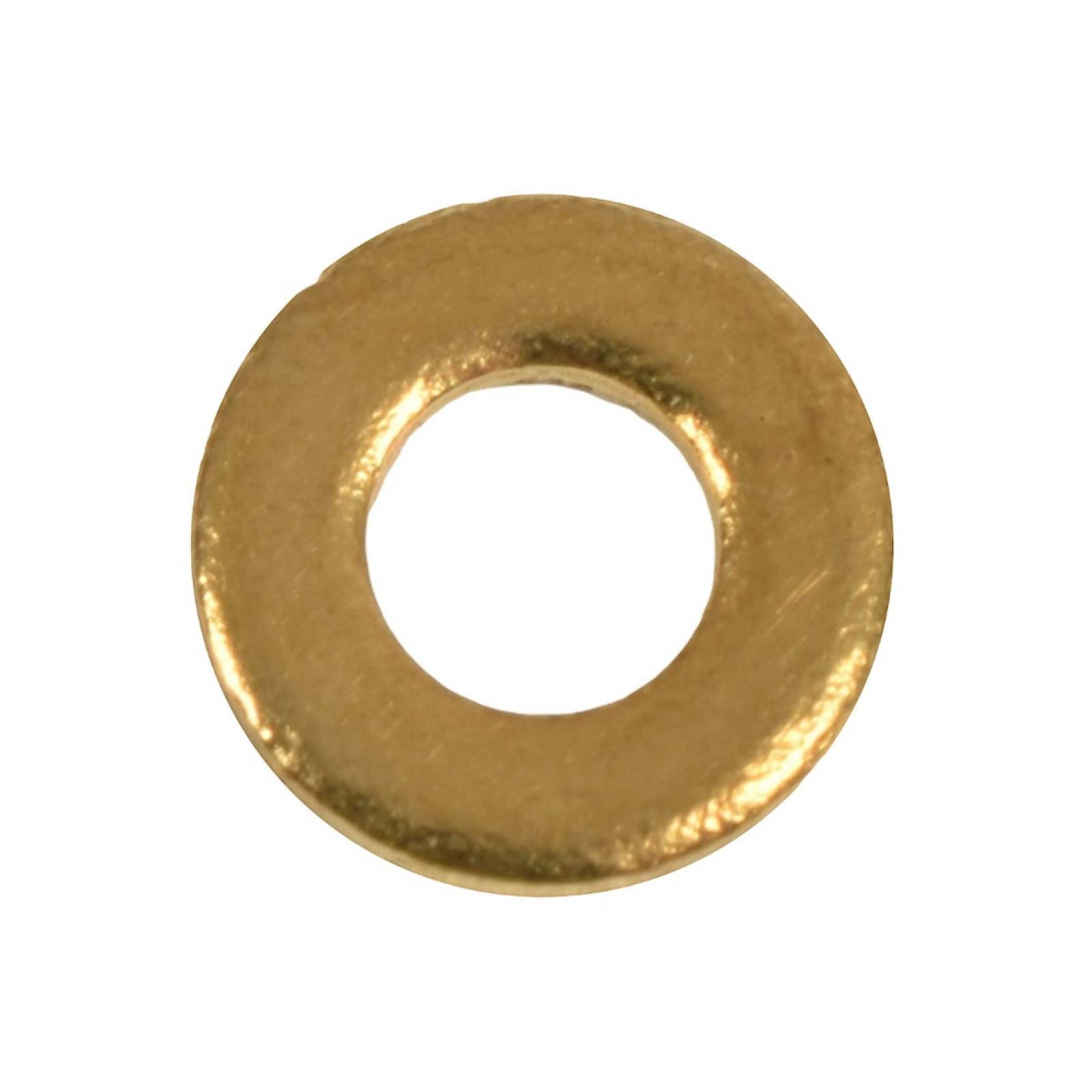 Rondanas Planas 6s 1.4 Cm Dorado 12 Piezas
