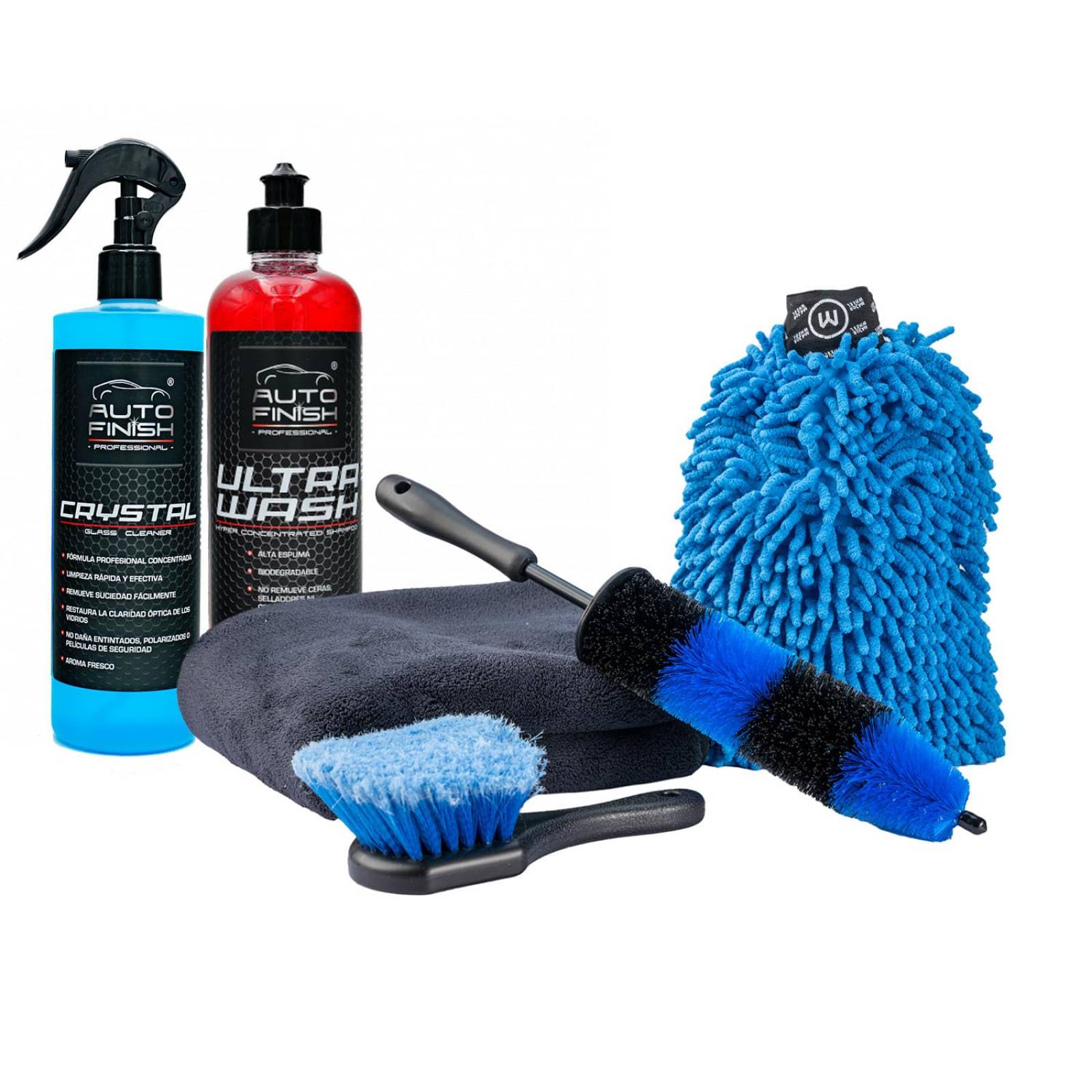 Kit Limpieza Profesional Automotriz Plus